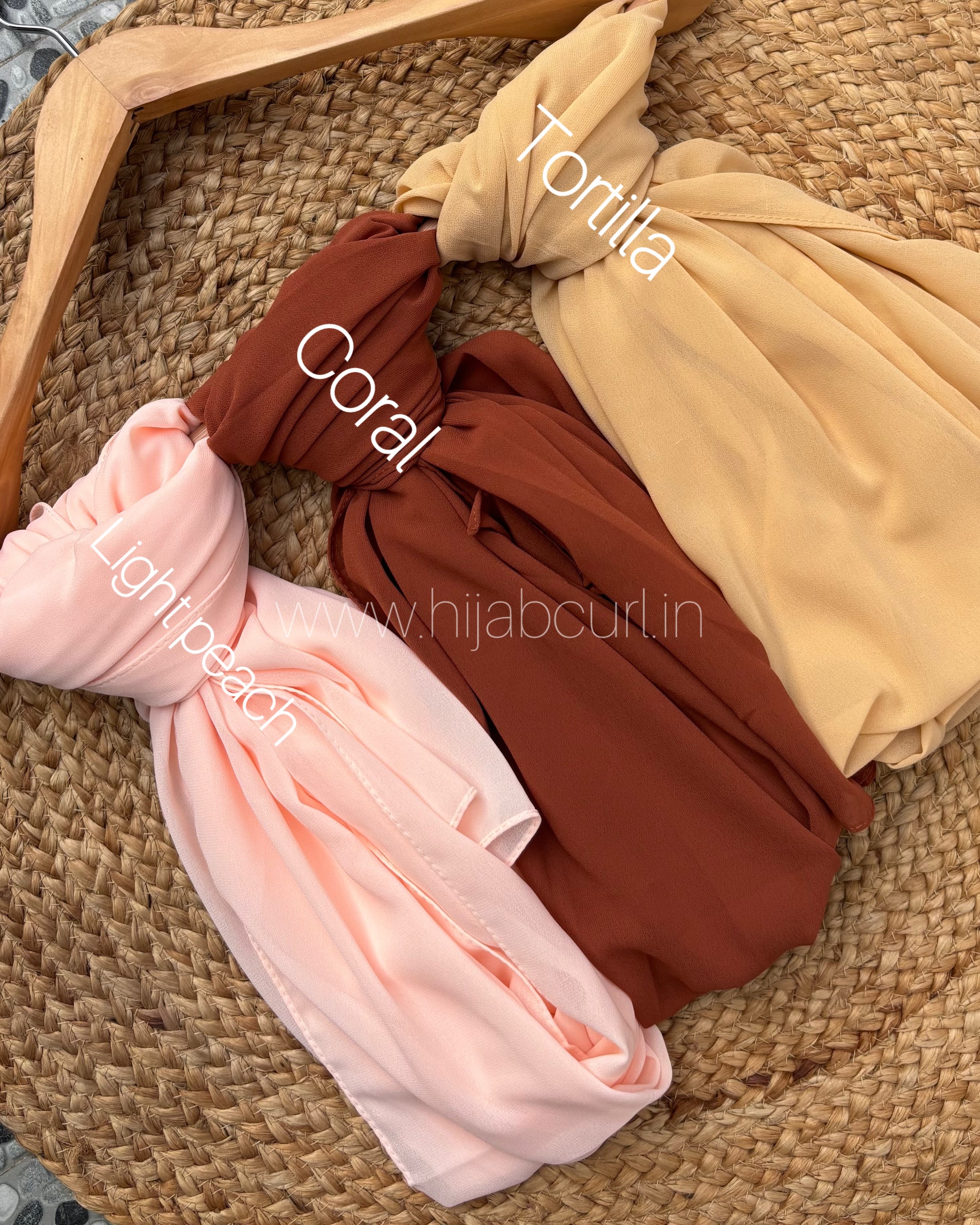 Georgette Hijab - 2 Meter Length