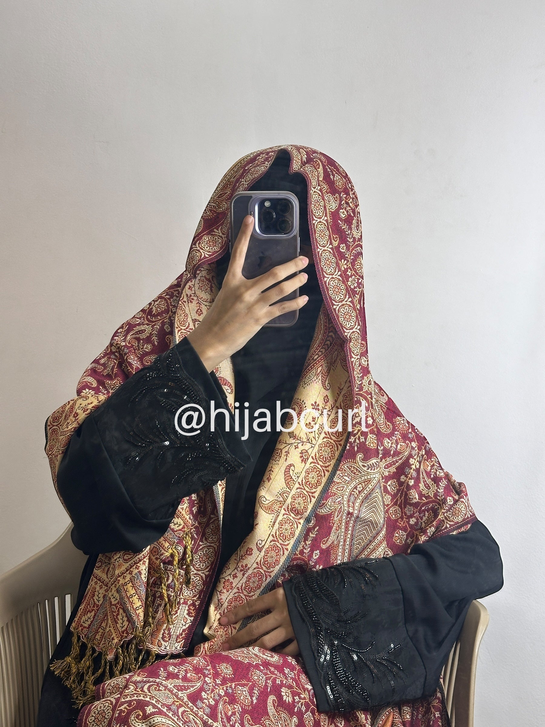 Luxury pashmina shawl