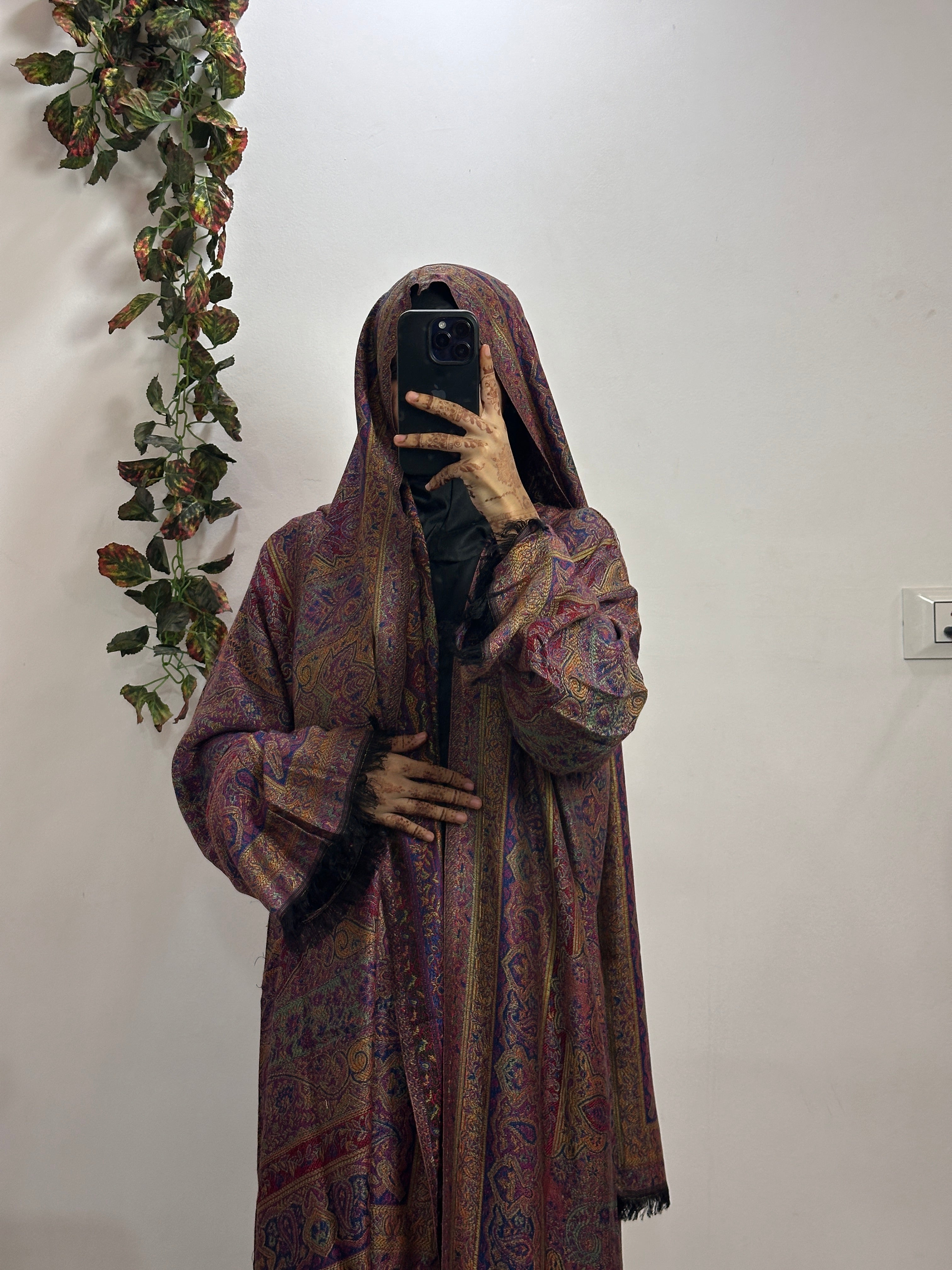 Pashmina Abaya With Shawl