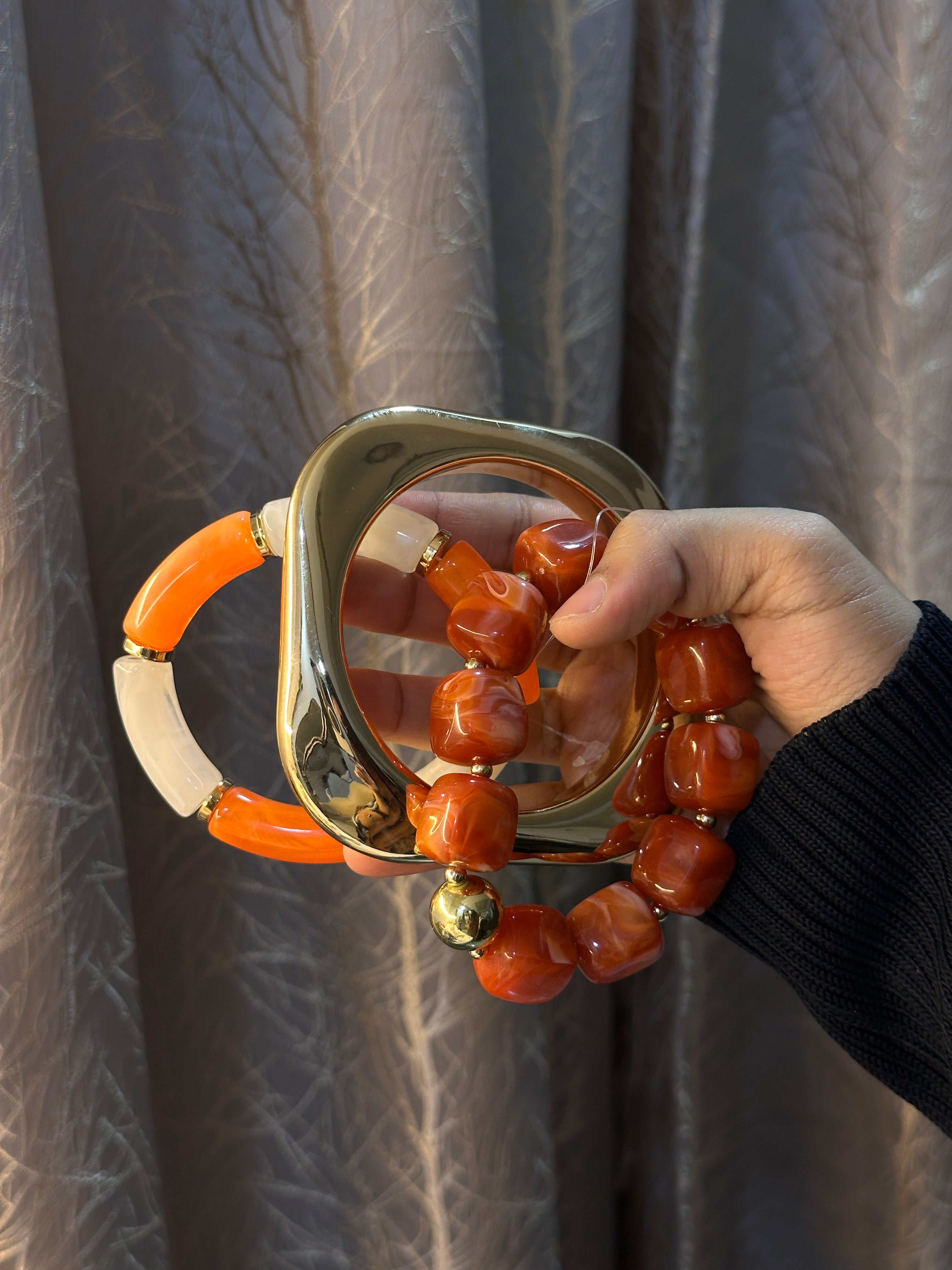 Chunky bangle set
