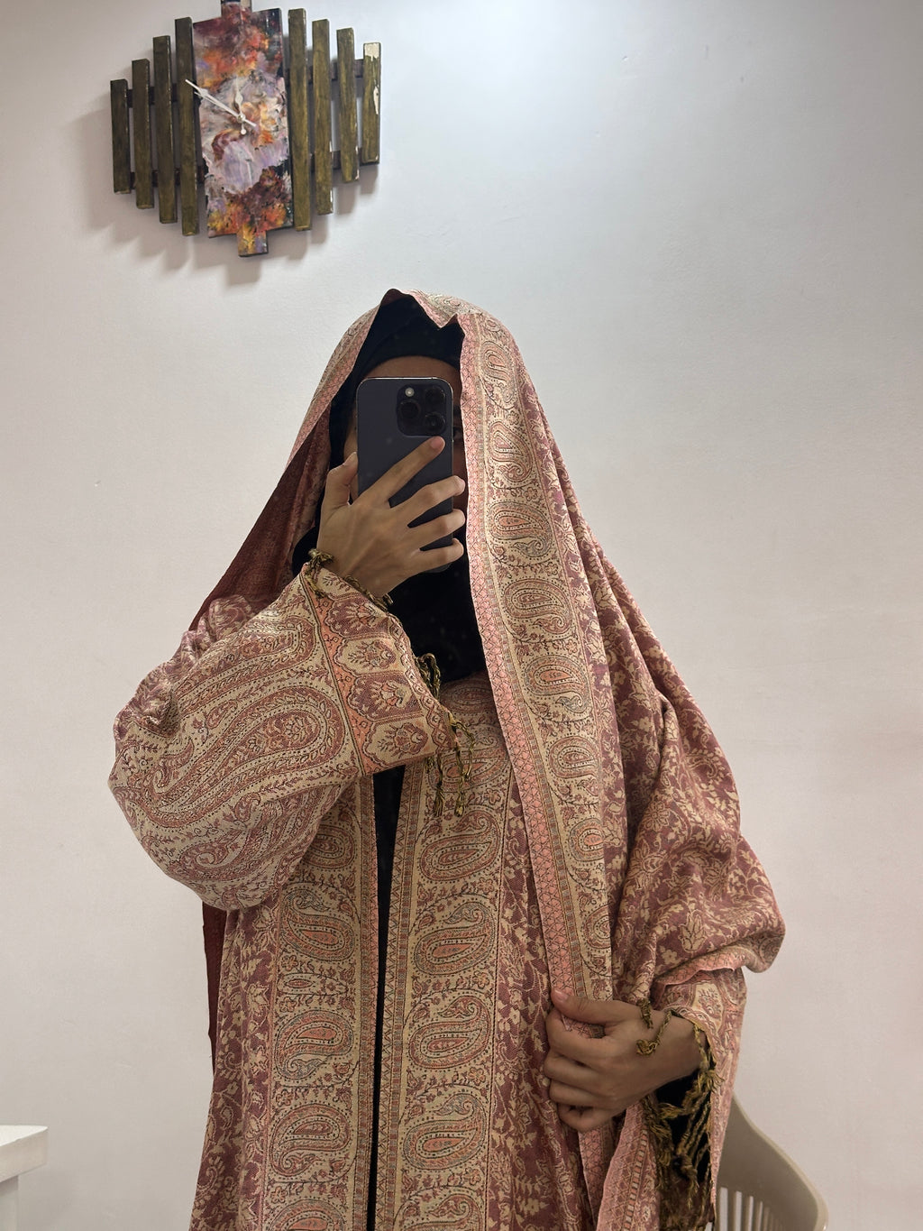 Pashmina Abaya With Shawl