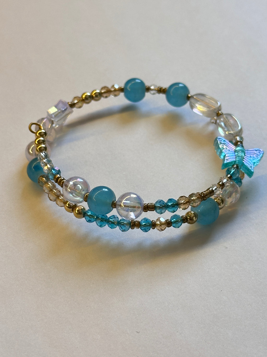 Two layers bracelet