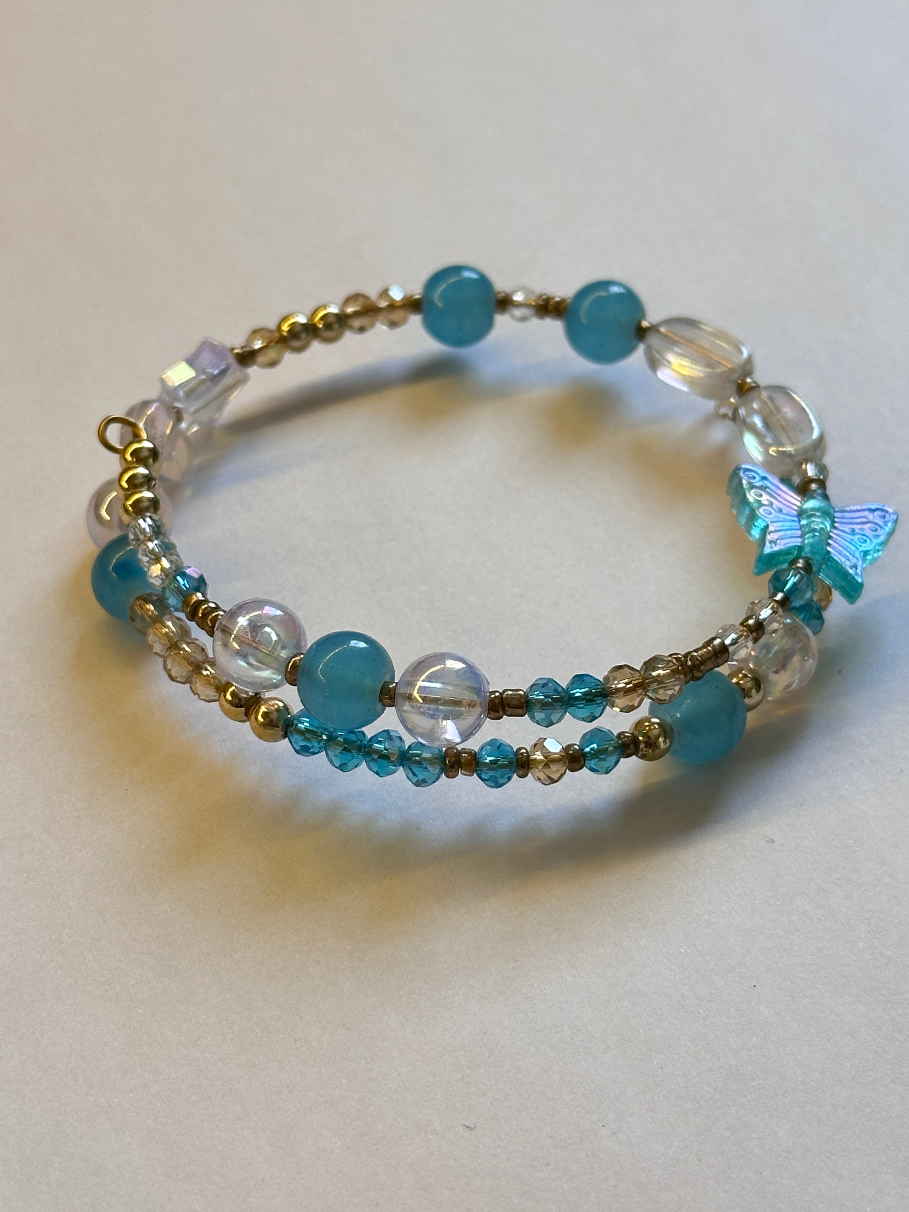 Two layers bracelet