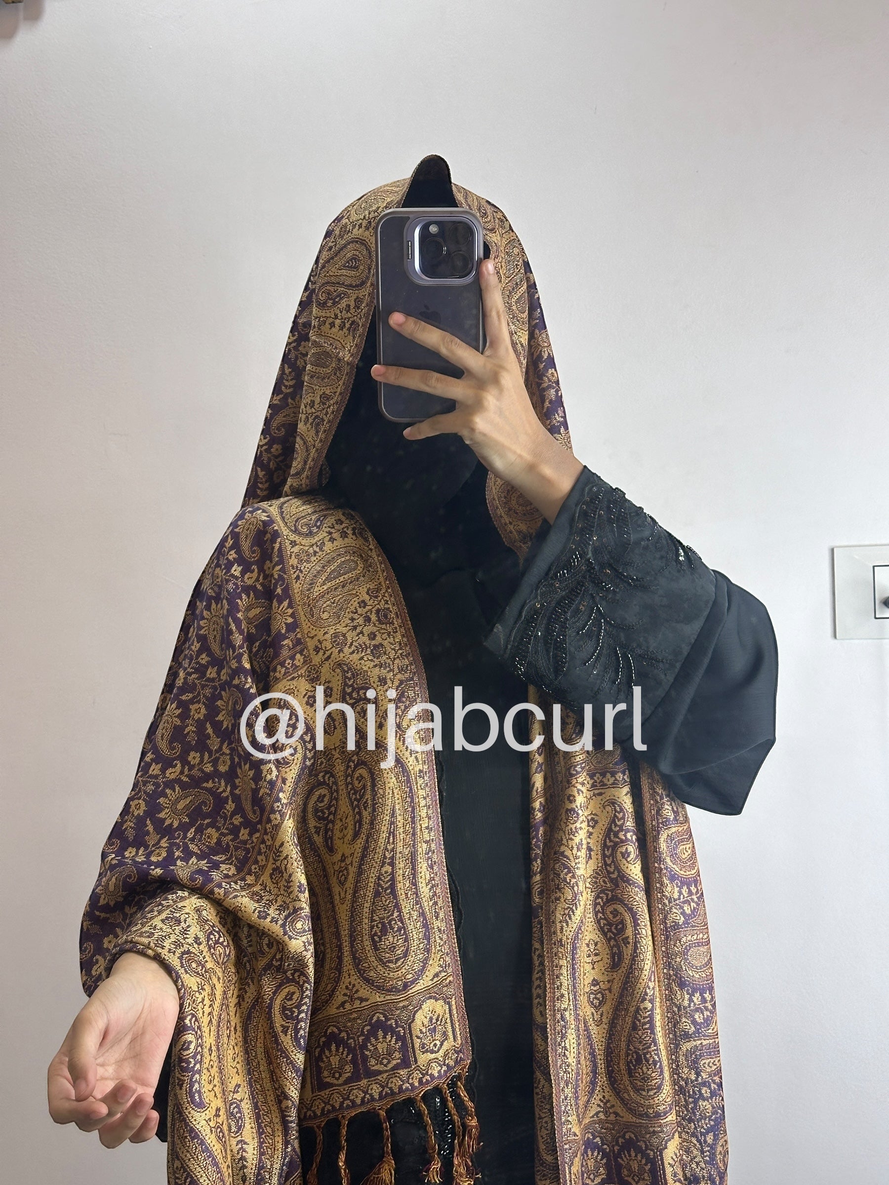Luxury pashmina shawl