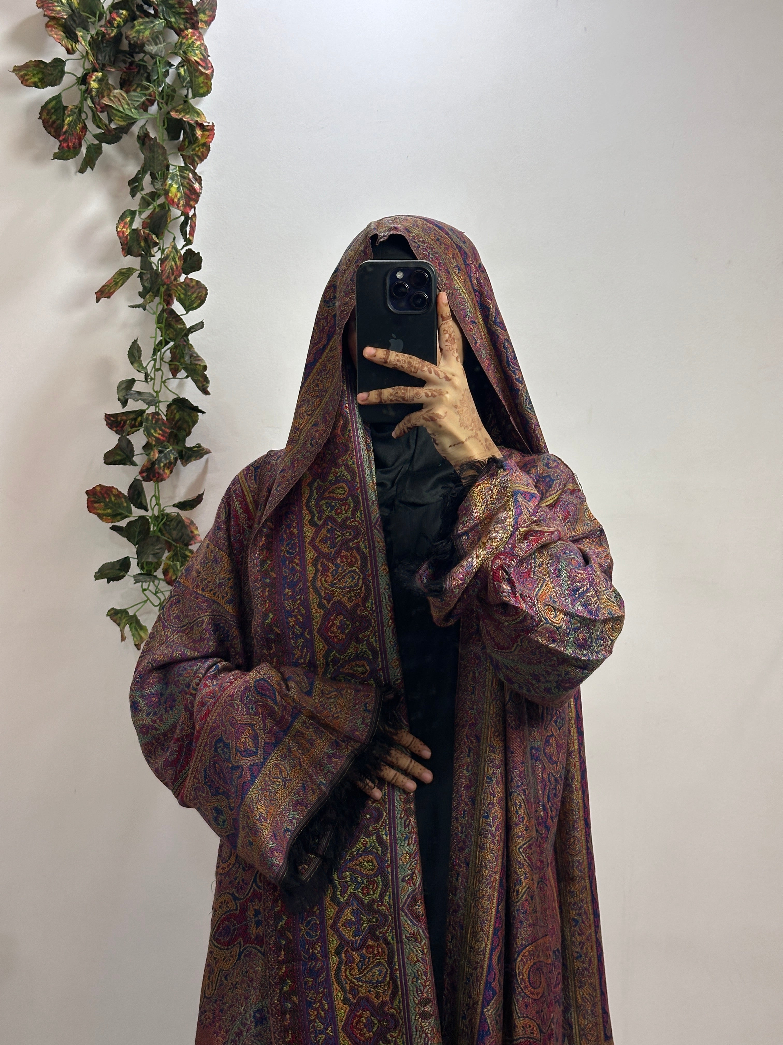 Pashmina Abaya With Shawl