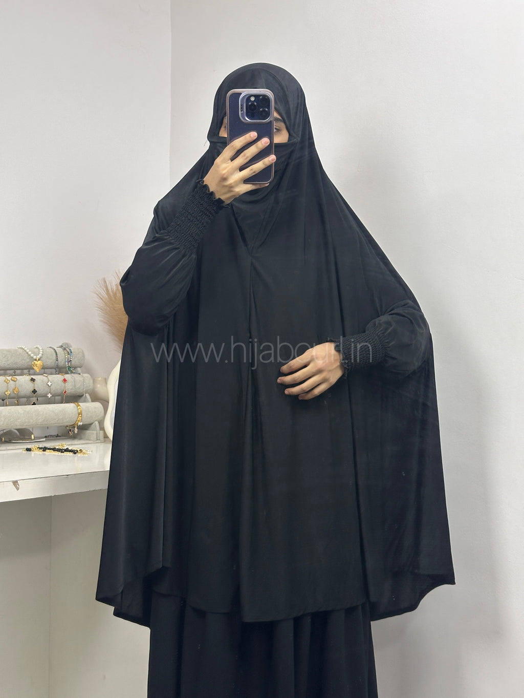 Sleeve Jilbab - 50 inches Length