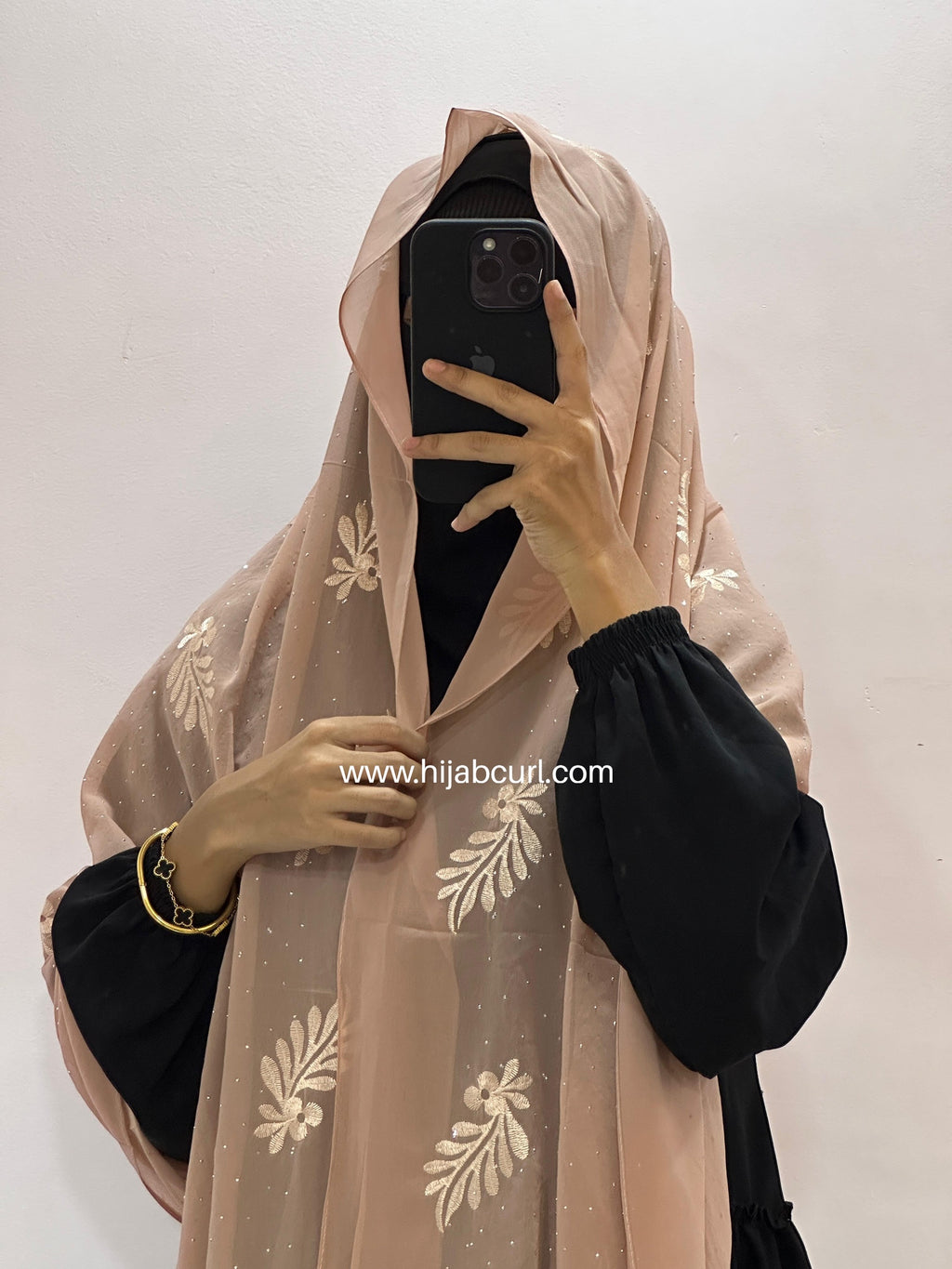 Premium Chiffon Embroidered Hijab
