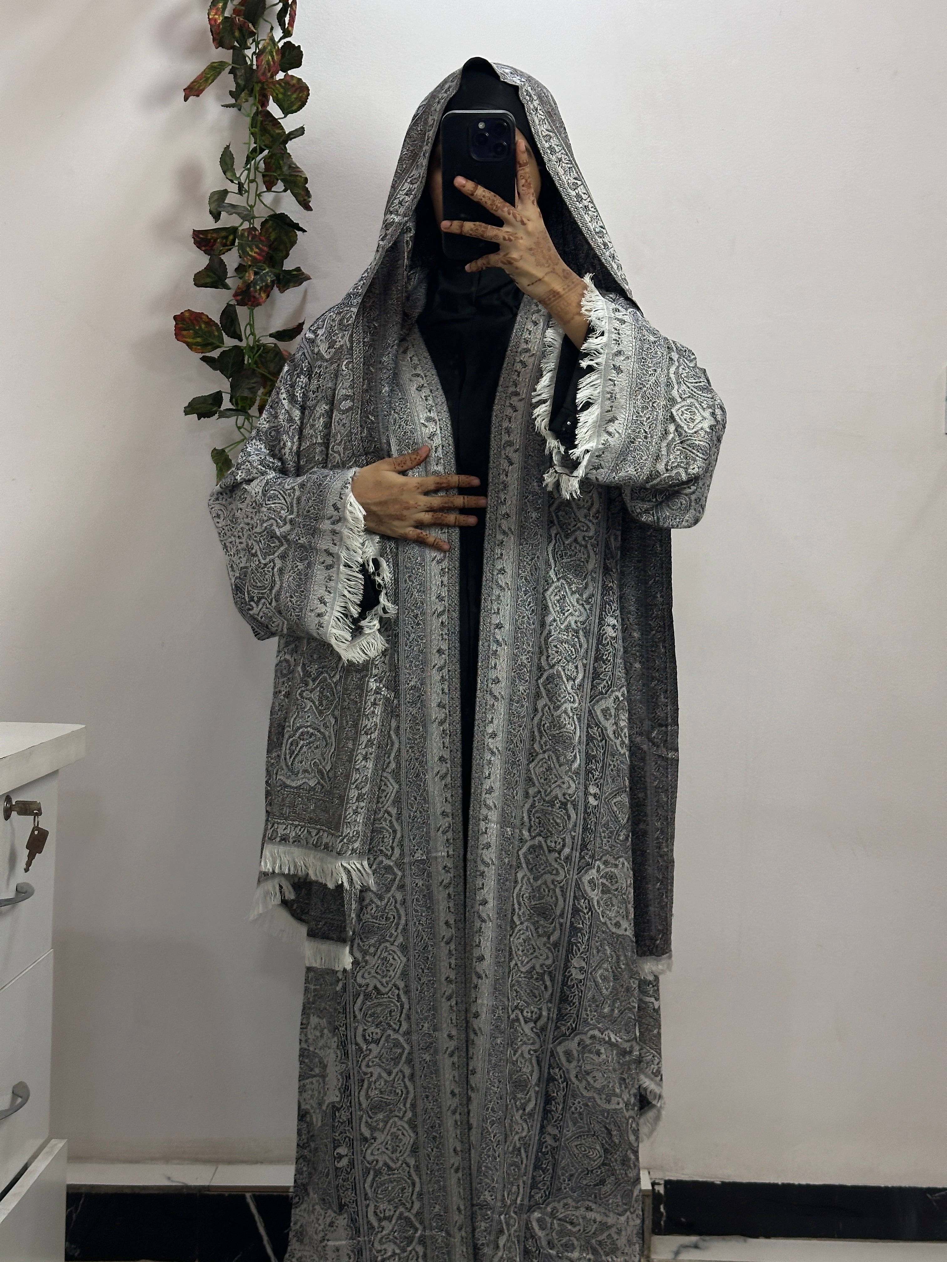 Pashmina Abaya With Shawl