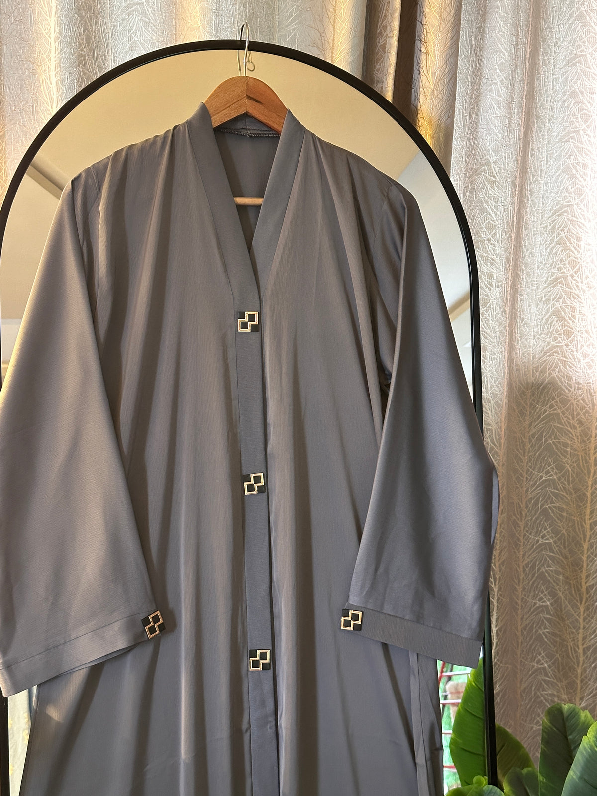 Front Button Abaya - Perfect For Daily Wear