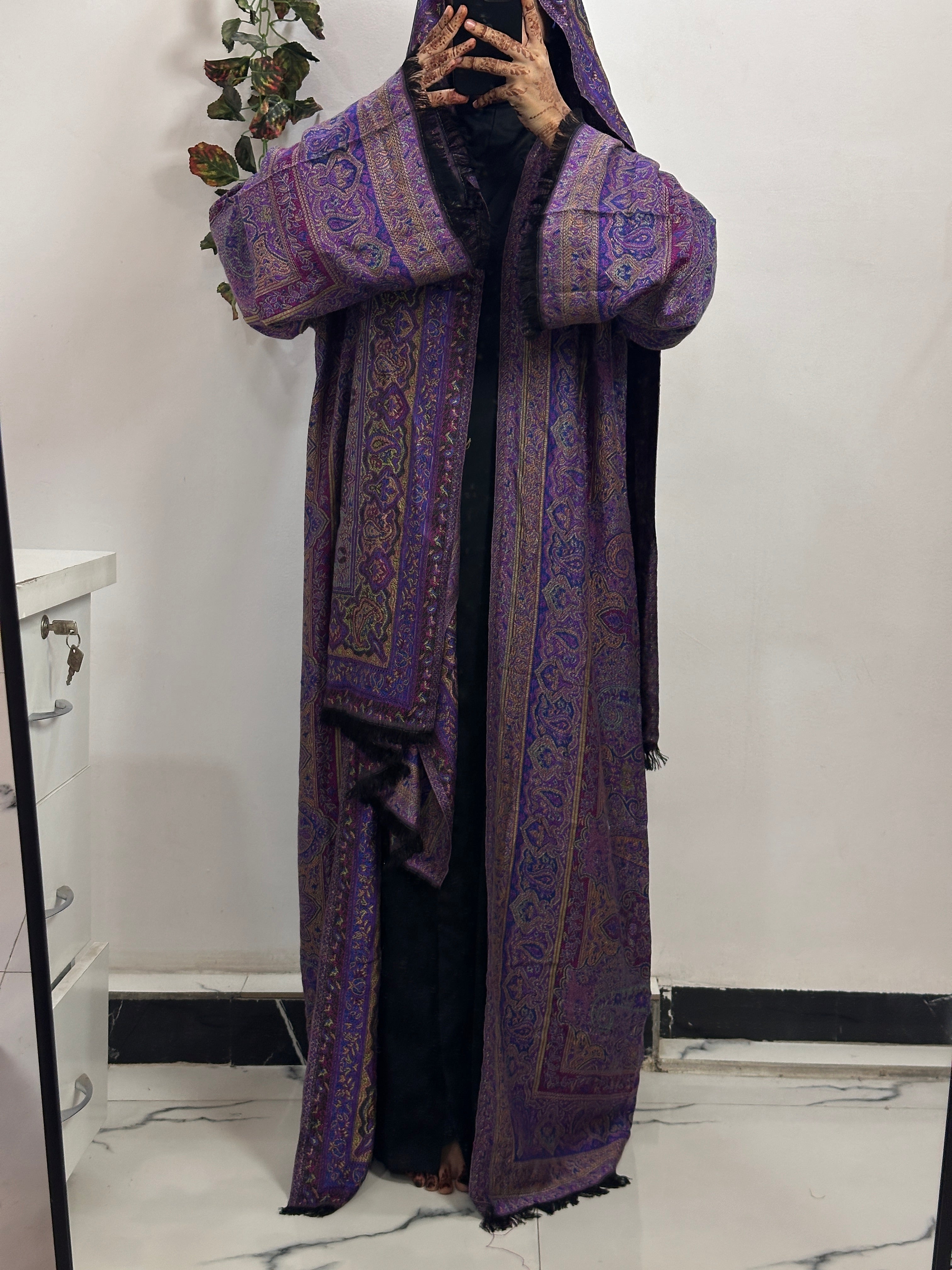 Pashmina Abaya With Shawl