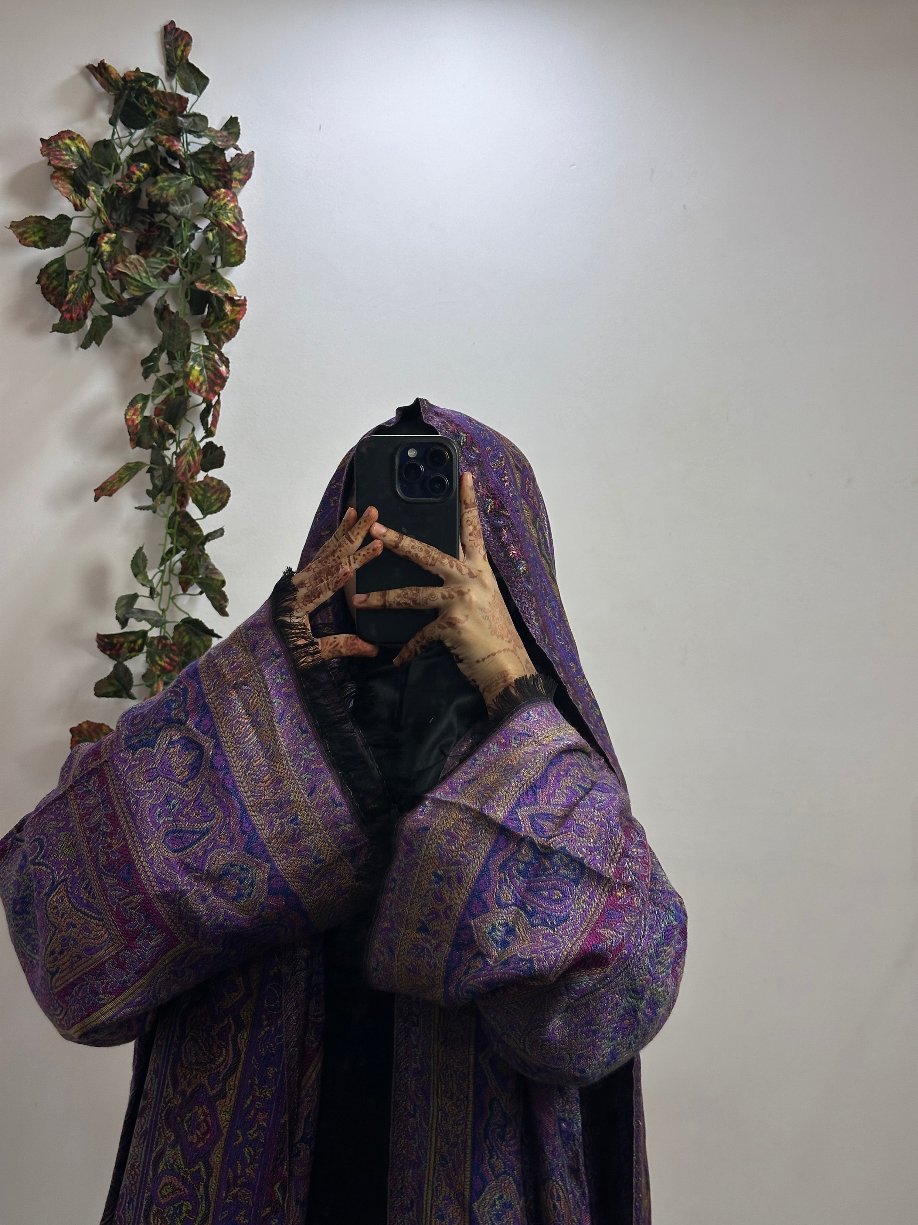 Pashmina Abaya With Shawl