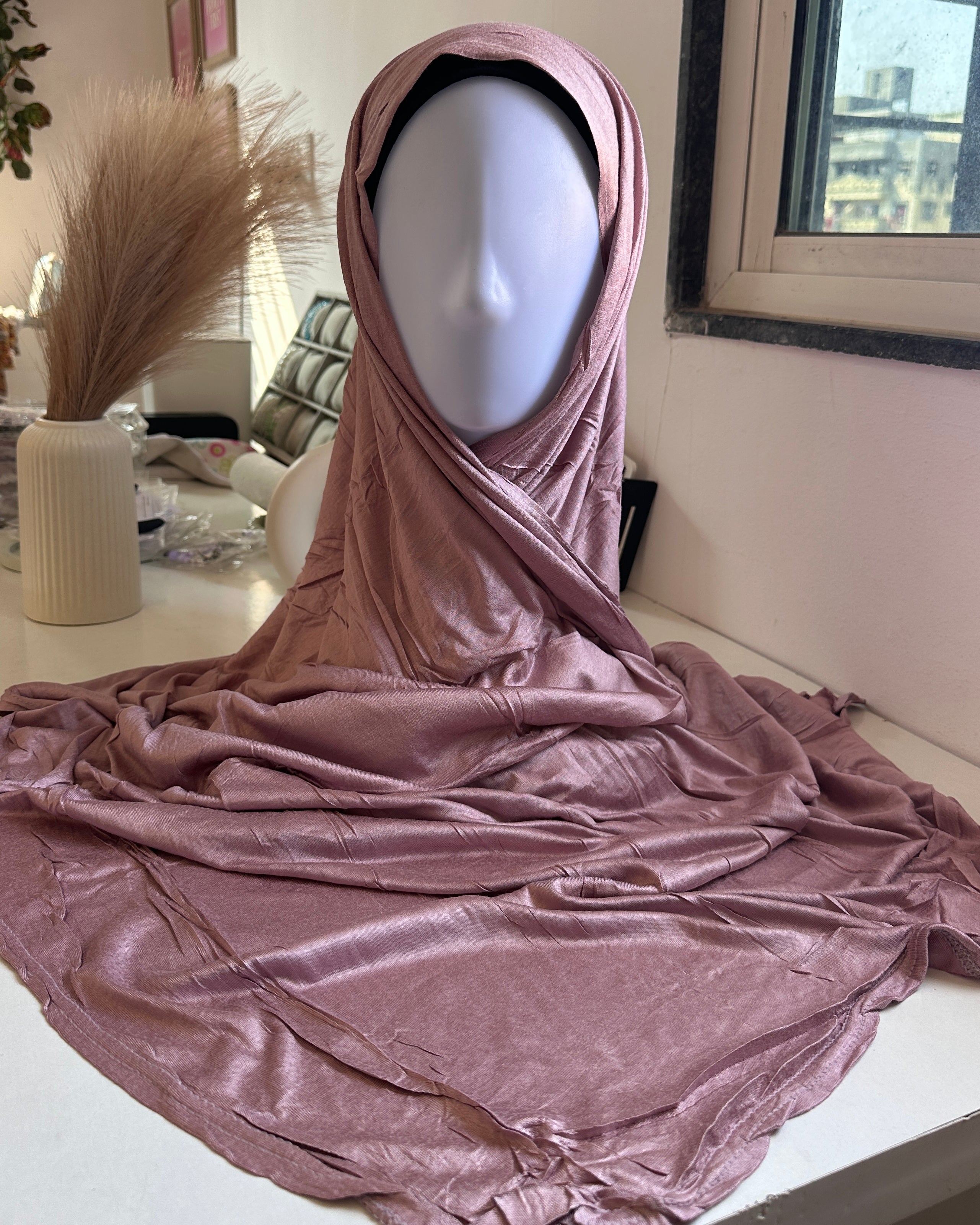 Jersey Hijab - Solid Soft Fabric