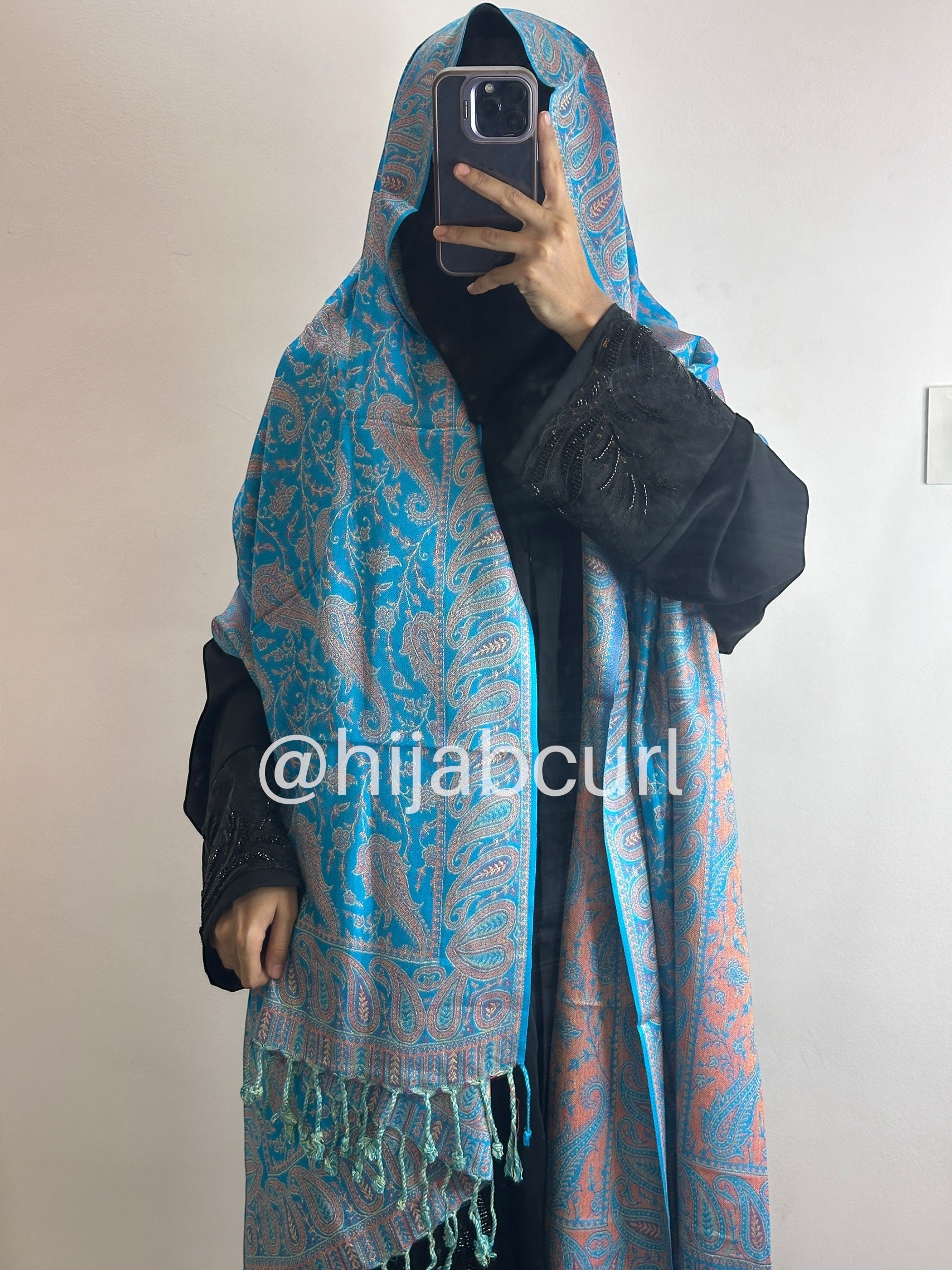 Luxury pashmina shawl