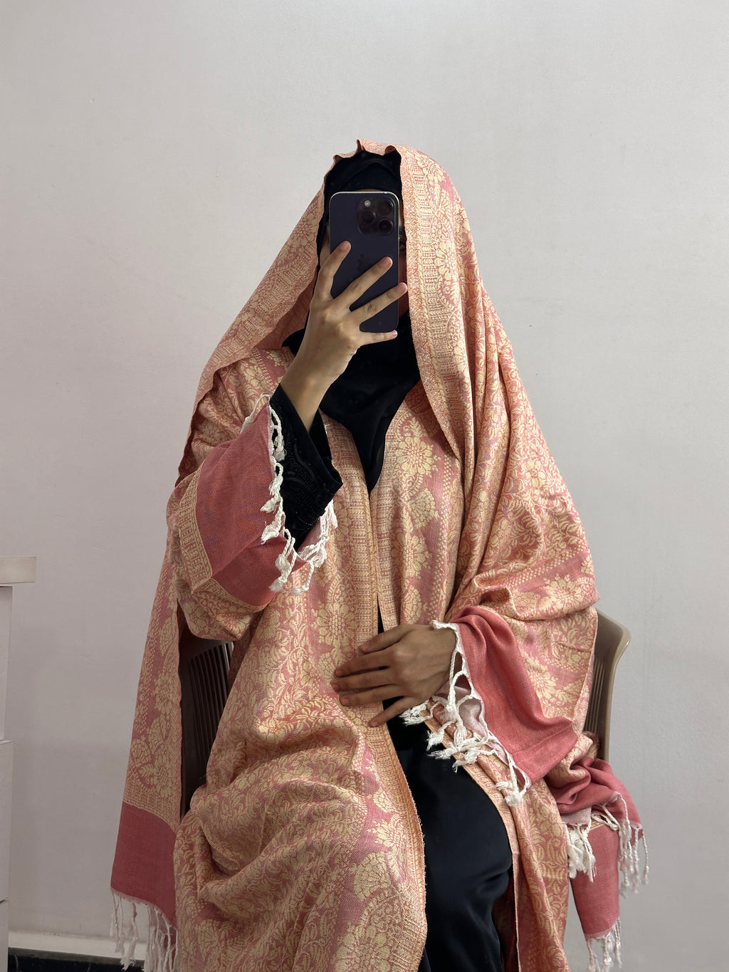 Pashmina Abaya With Shawl