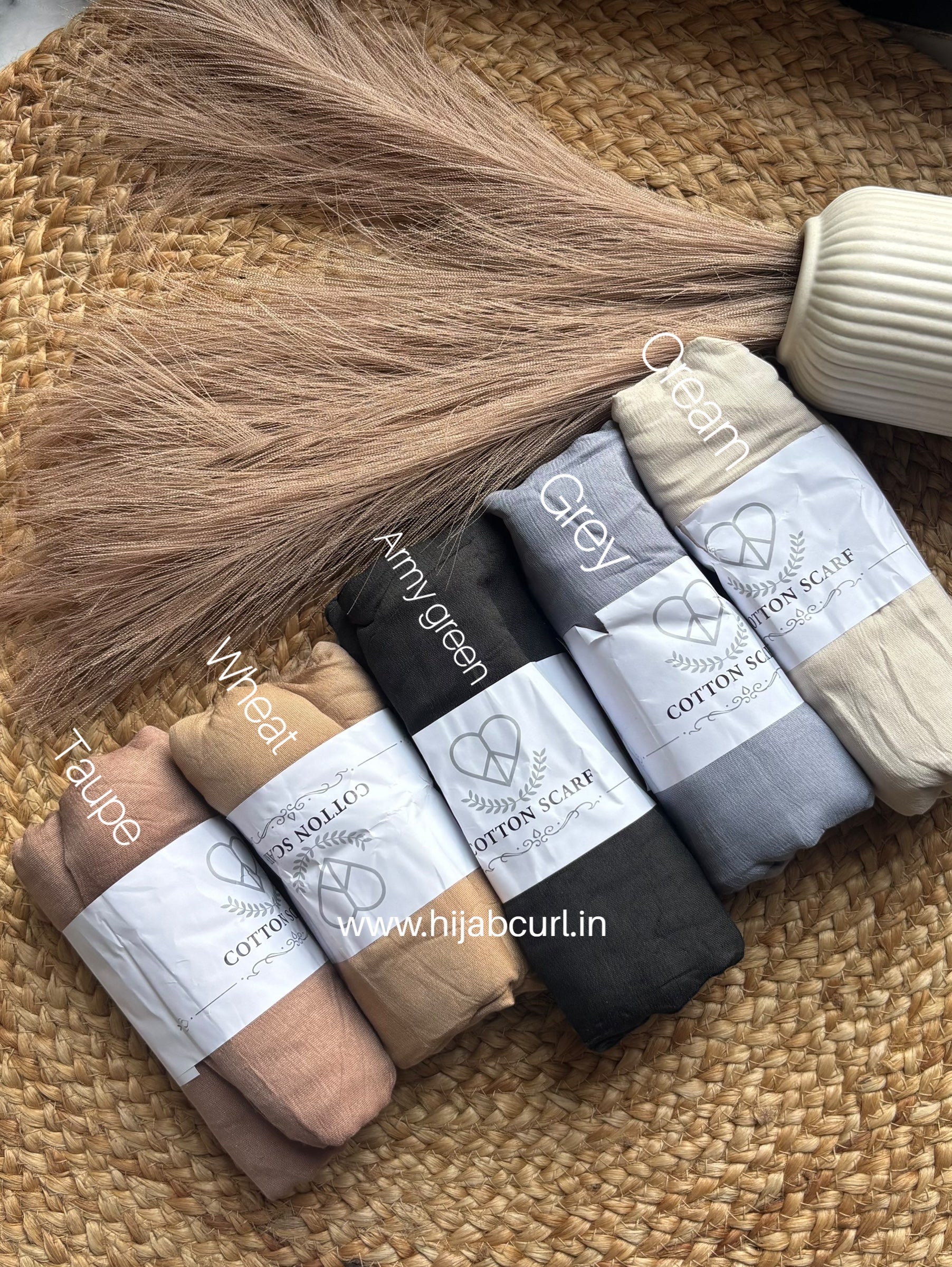 Korean cotton hijab - Daily wear