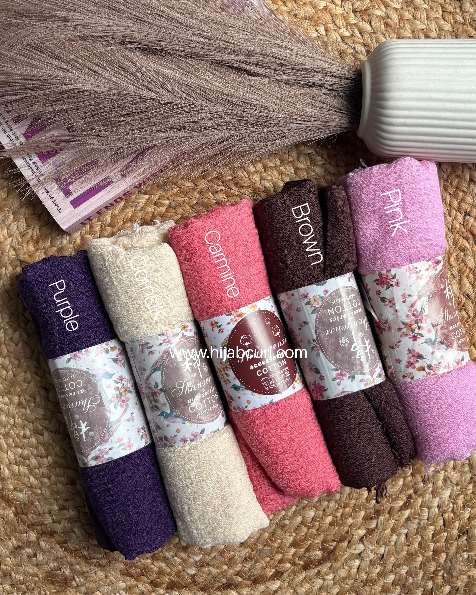 Crinkle Cotton Hijab