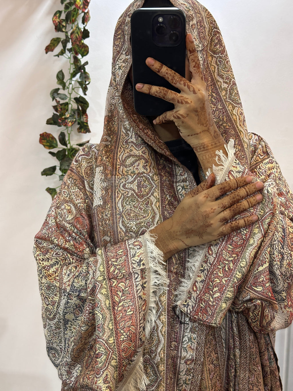 Pashmina Abaya With Shawl