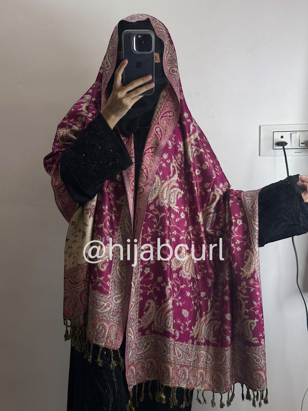 Luxury pashmina shawl