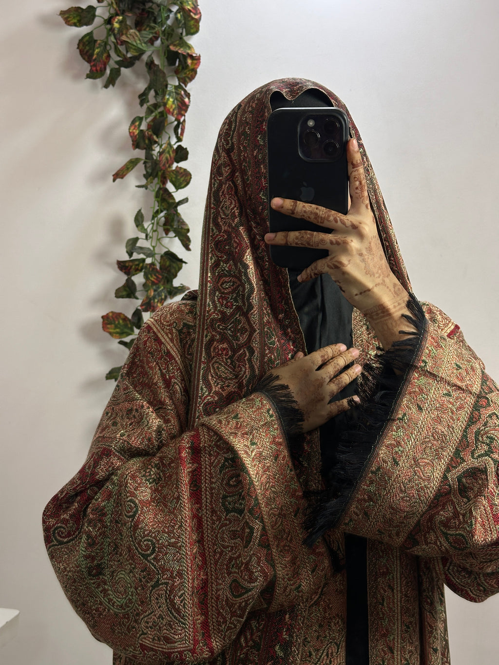 Pashmina Abaya With Shawl