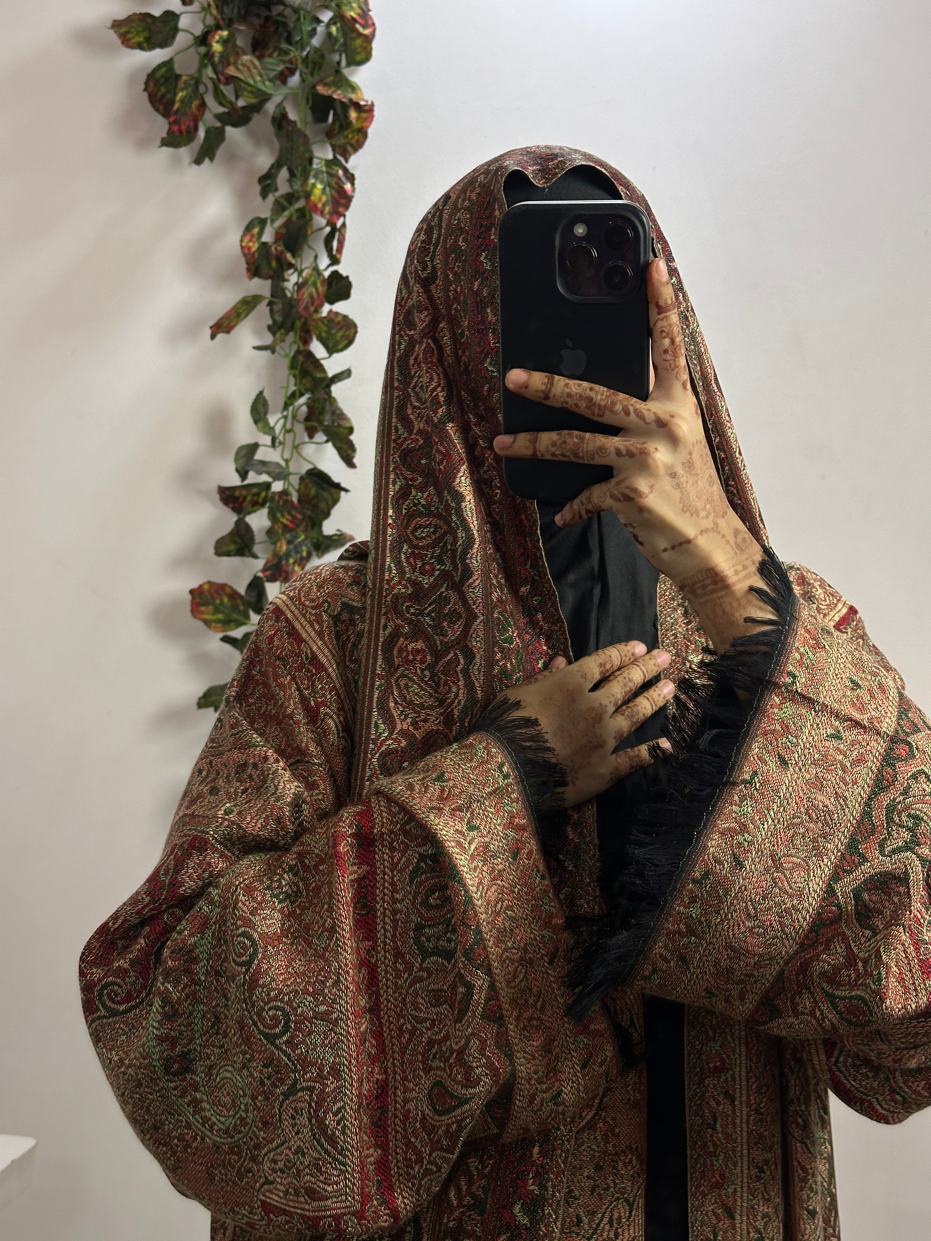 Pashmina Abaya With Shawl