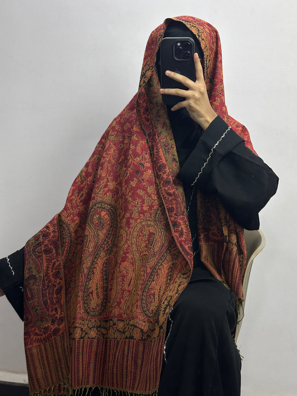Luxury pashmina shawl