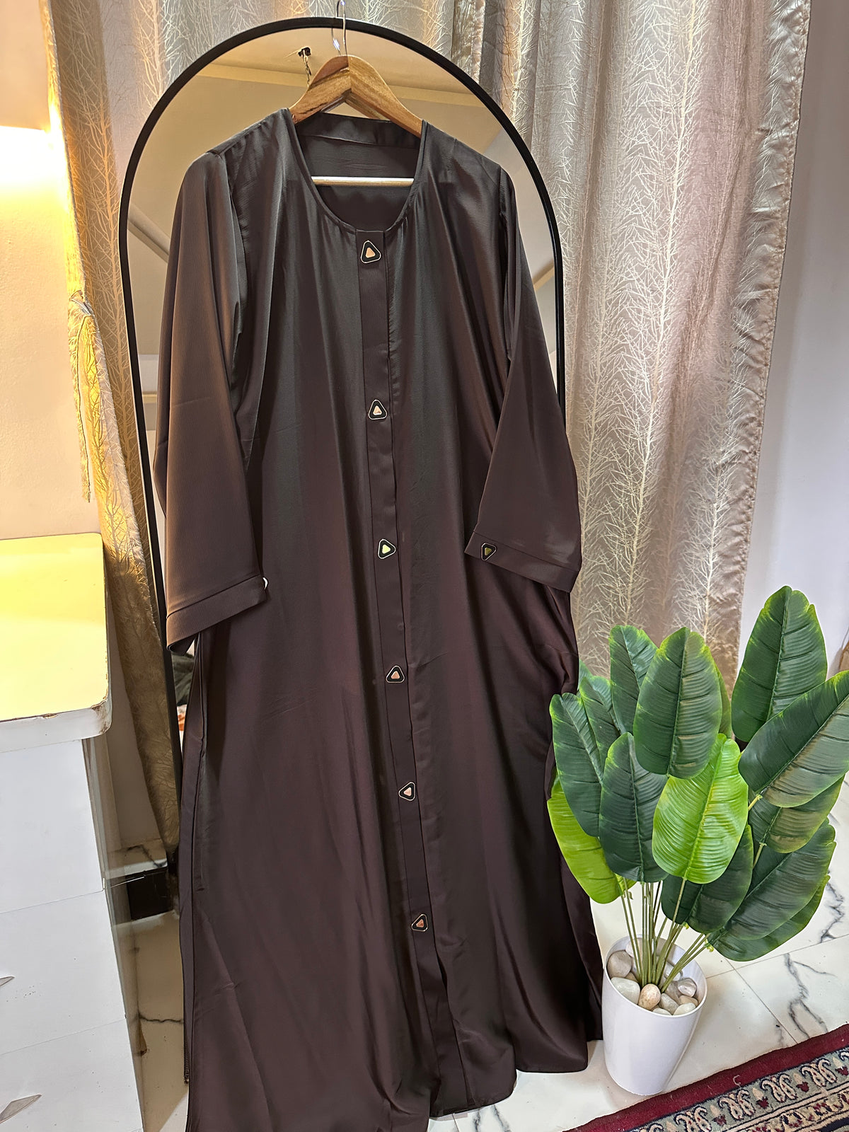 Front Button Abaya - Perfect For Daily Wear