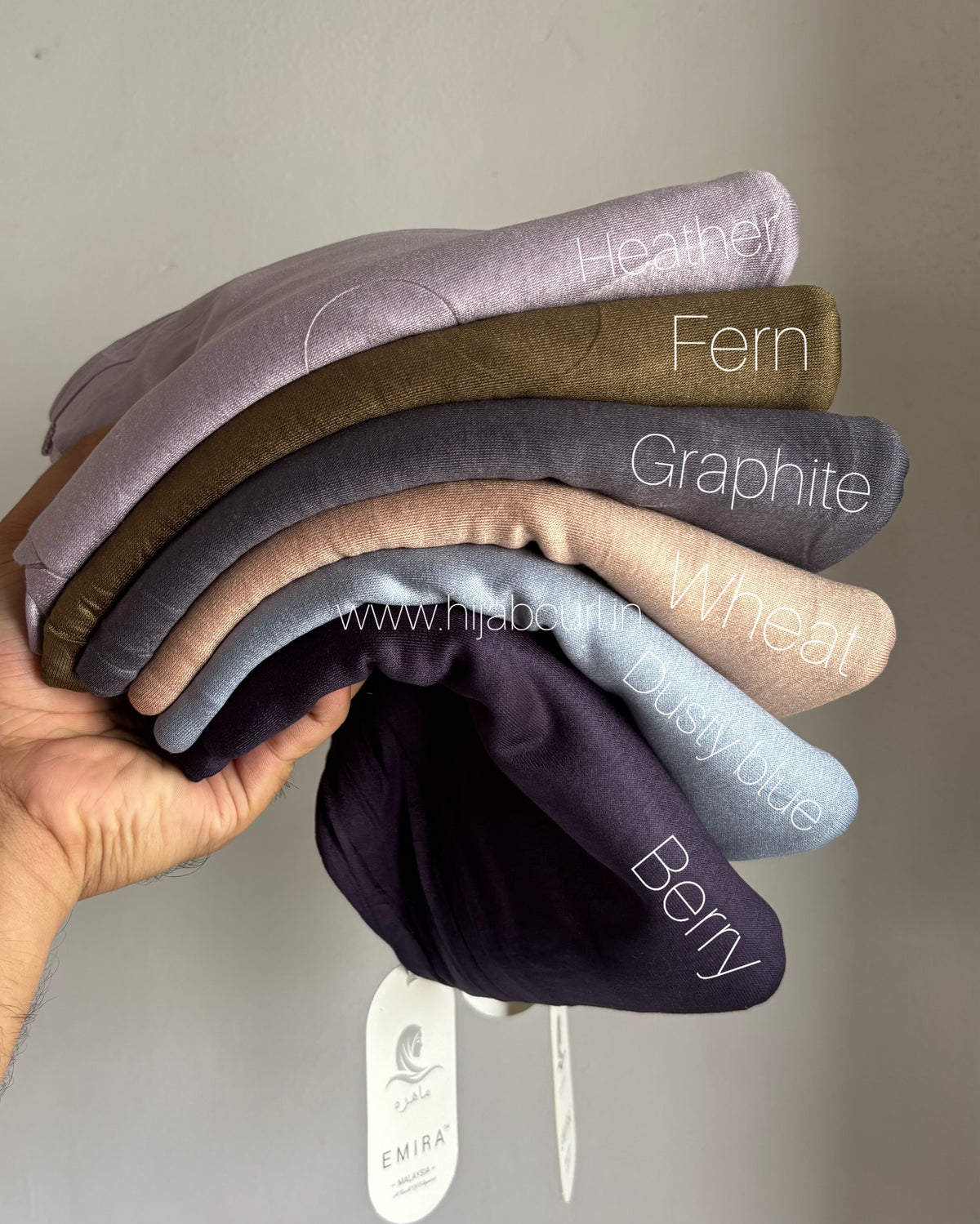 Jersey Hijab 2 Meter - EMIRA Malaysian Brand