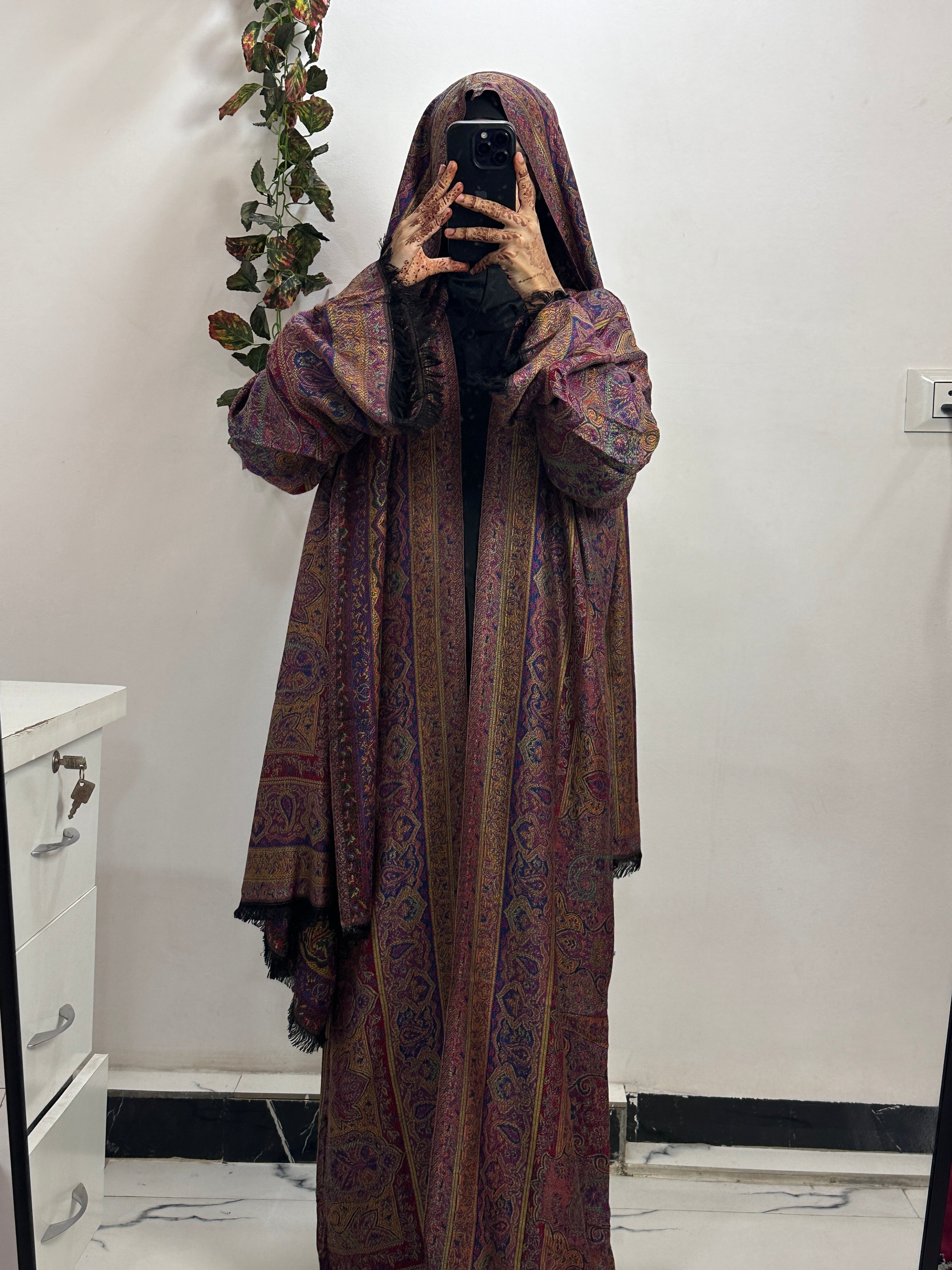 Pashmina Abaya With Shawl