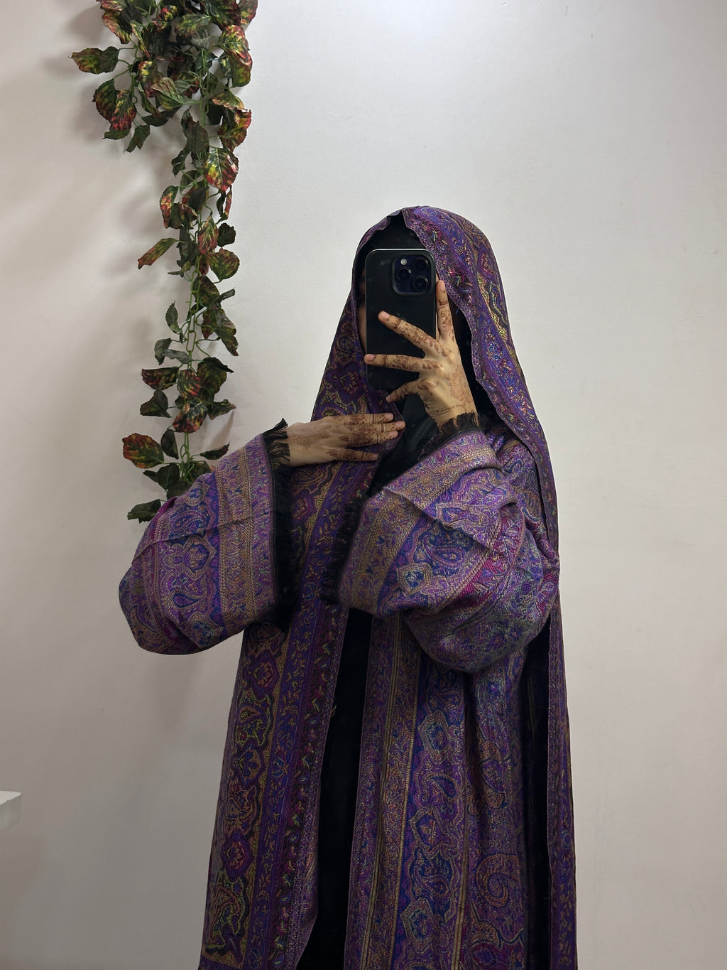Pashmina Abaya With Shawl
