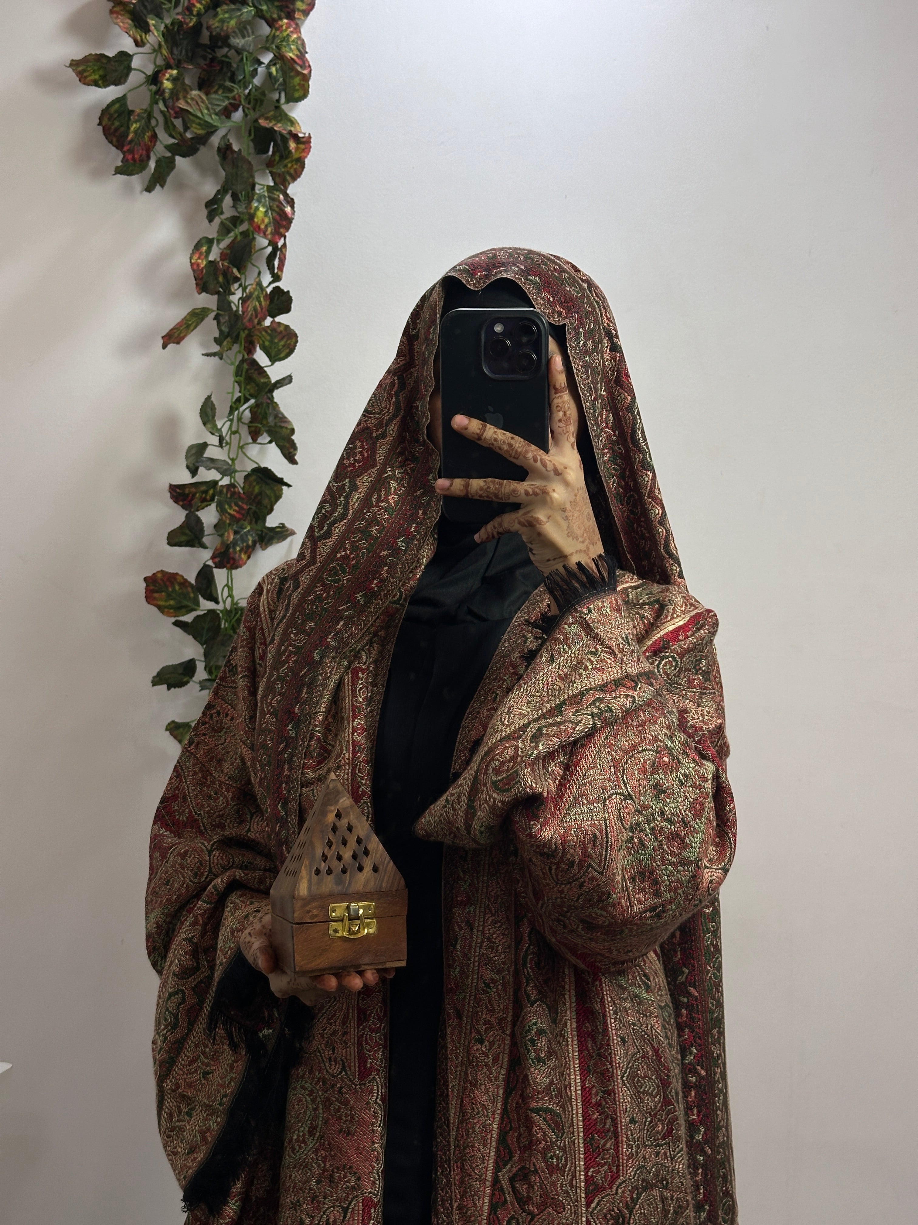 Pashmina Abaya With Shawl