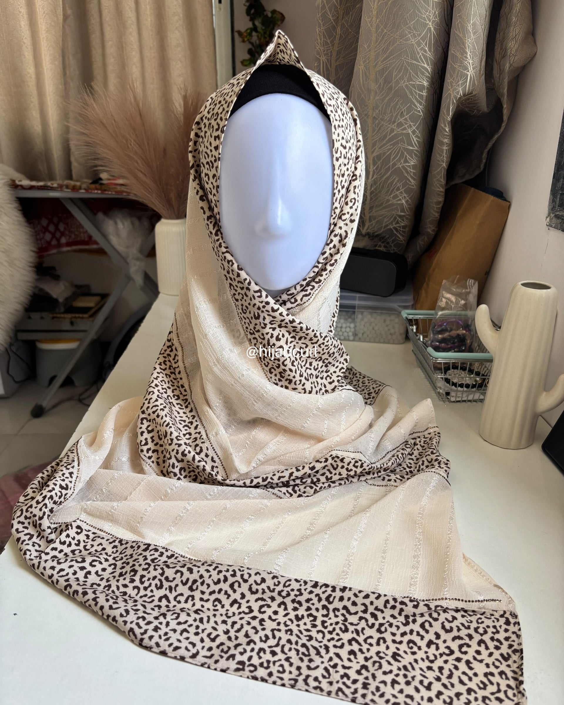 Premium Georgette Printed Party Wear Hijab