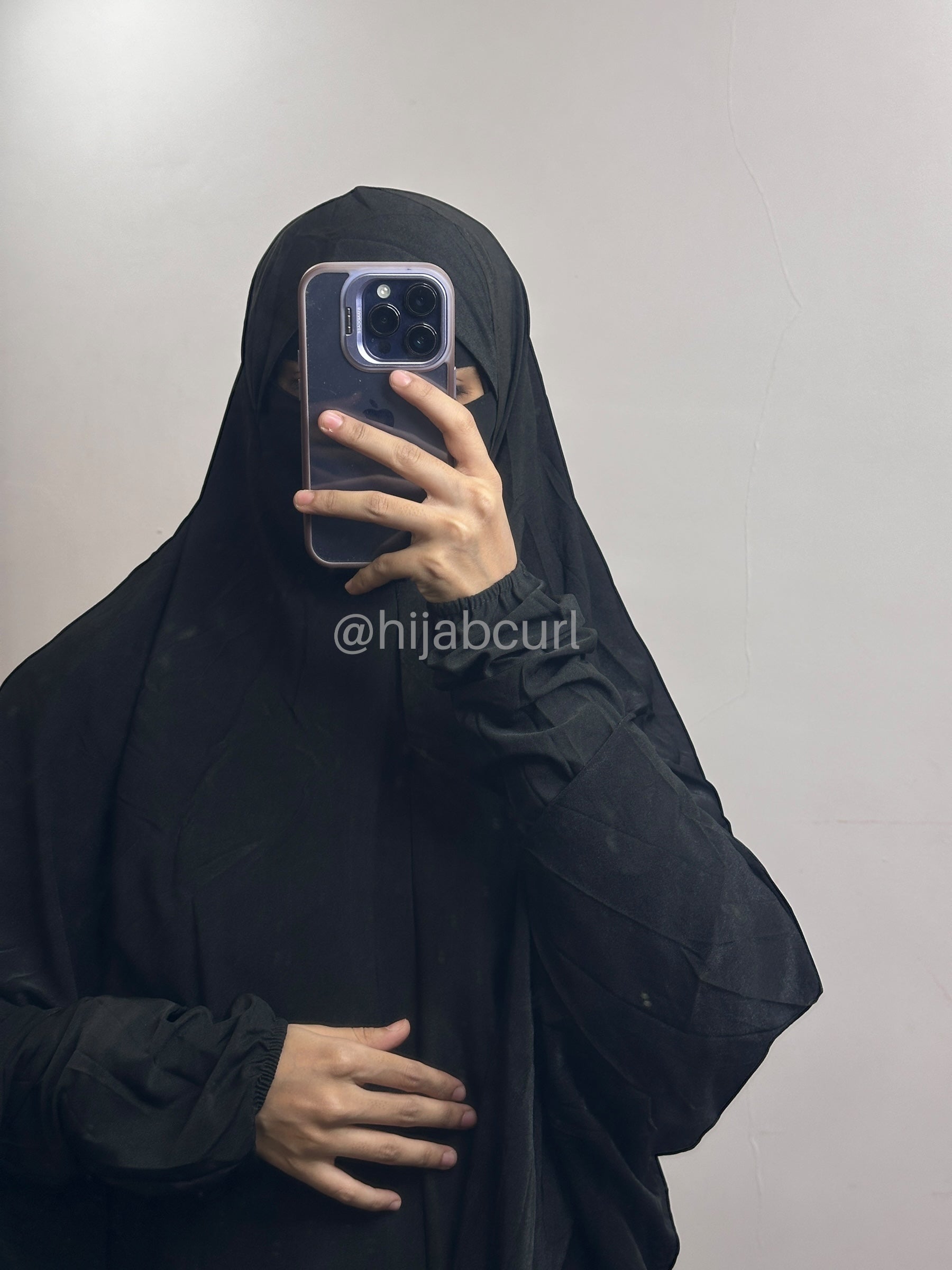 Sleeve Jilbab - 42 inches Length