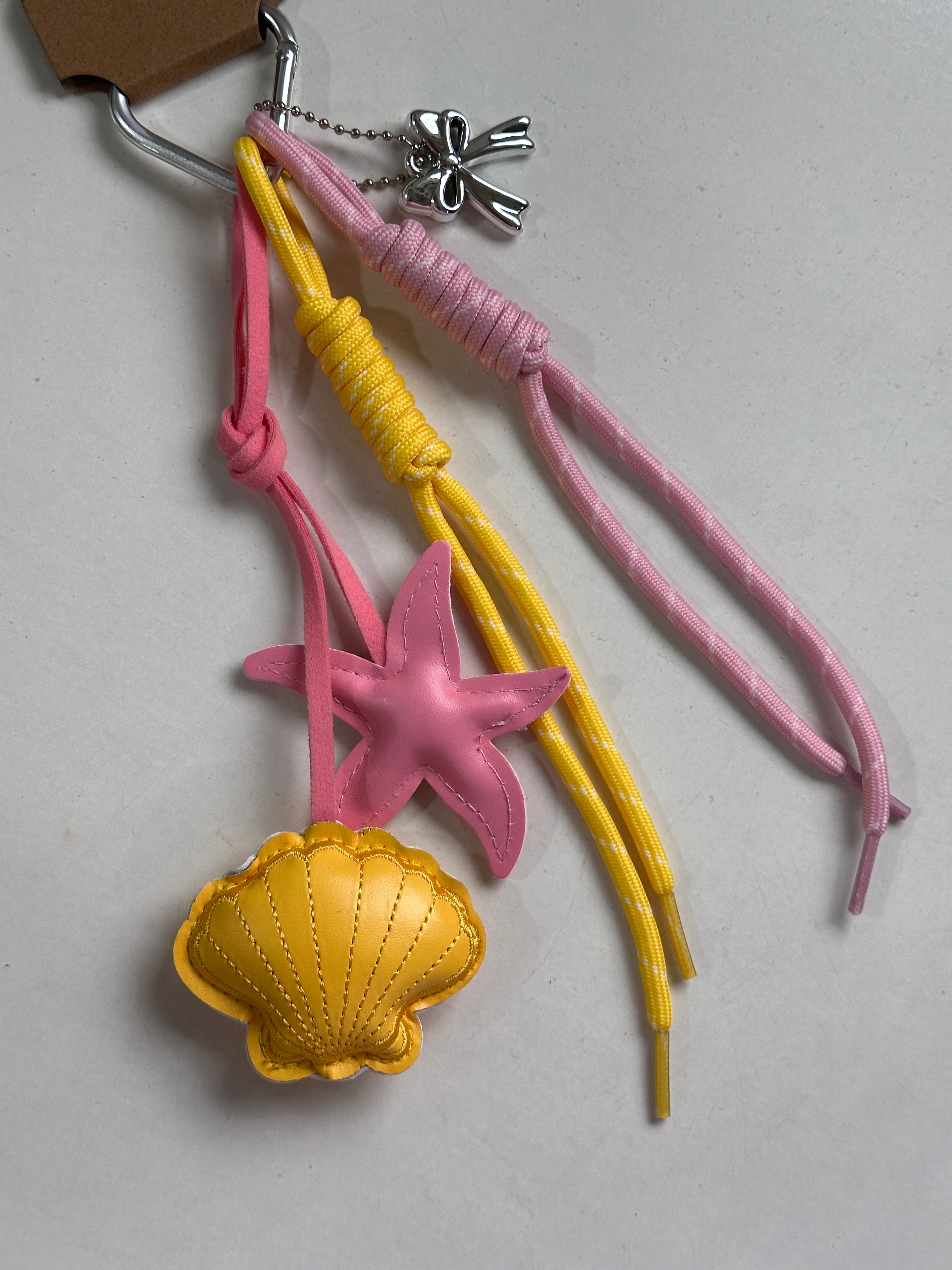 Jelly fish multiple bag charm/keychain