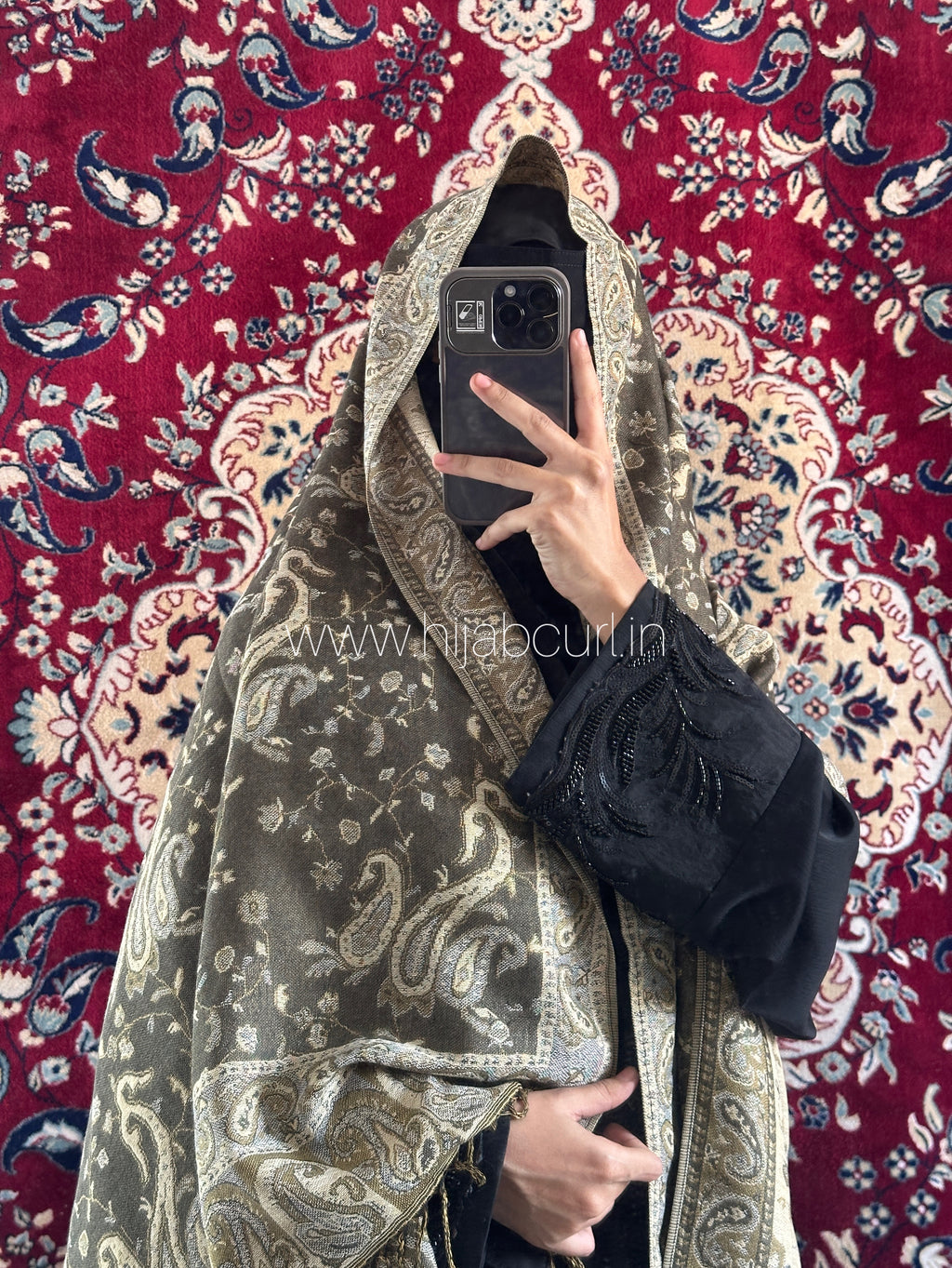 Luxury pashmina shawl