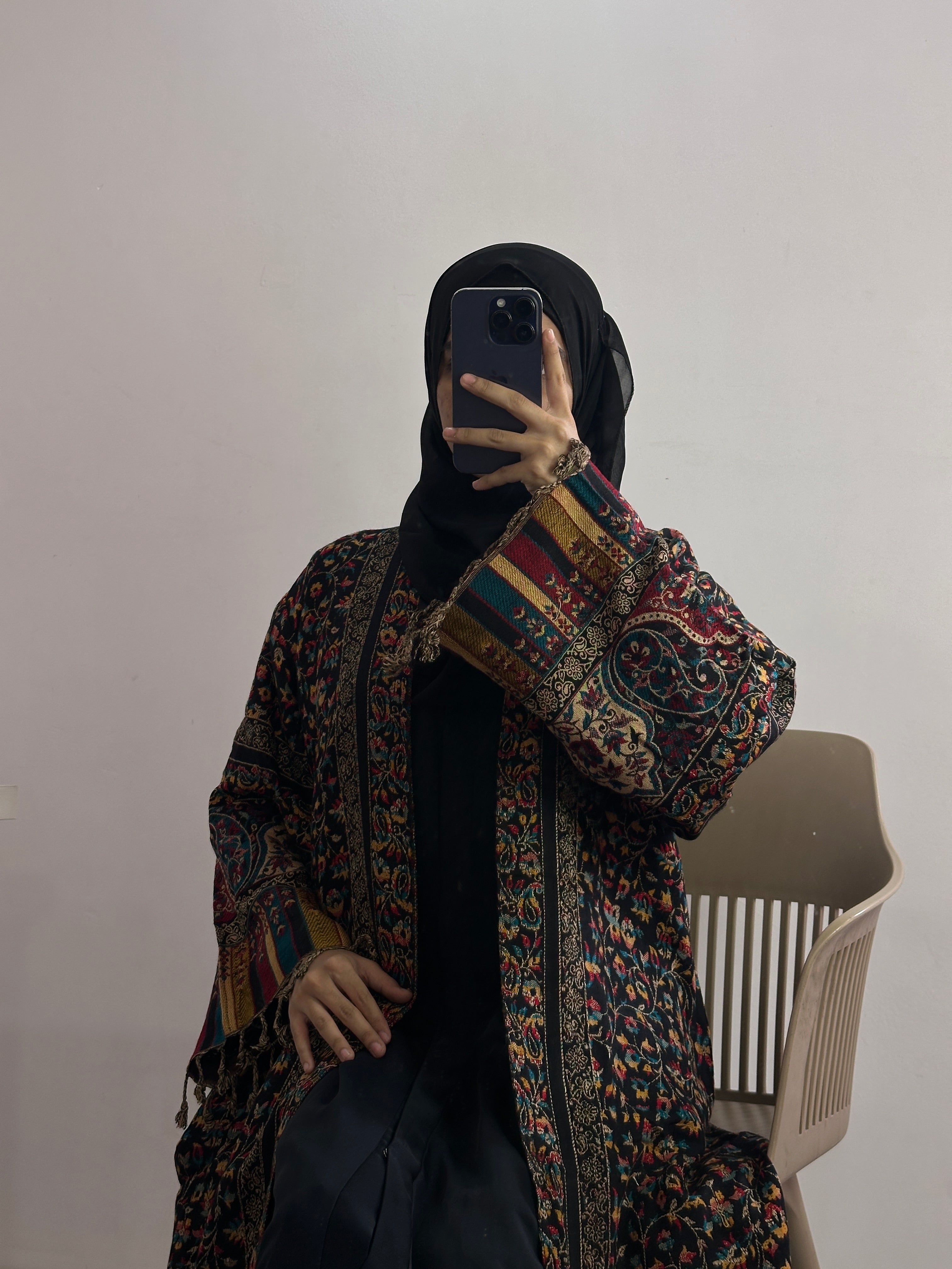 Pashmina Abaya With Shawl