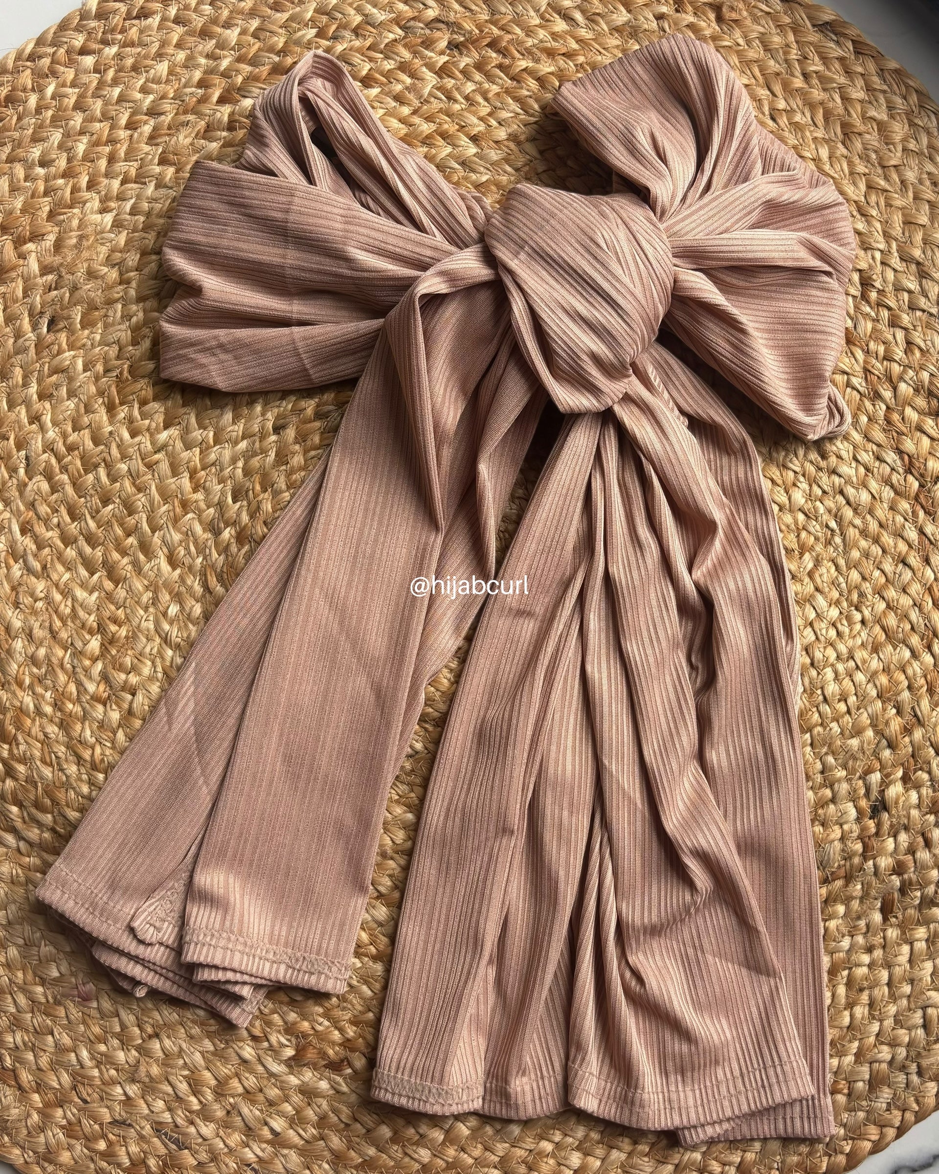 Ribbed Jersey Hijab