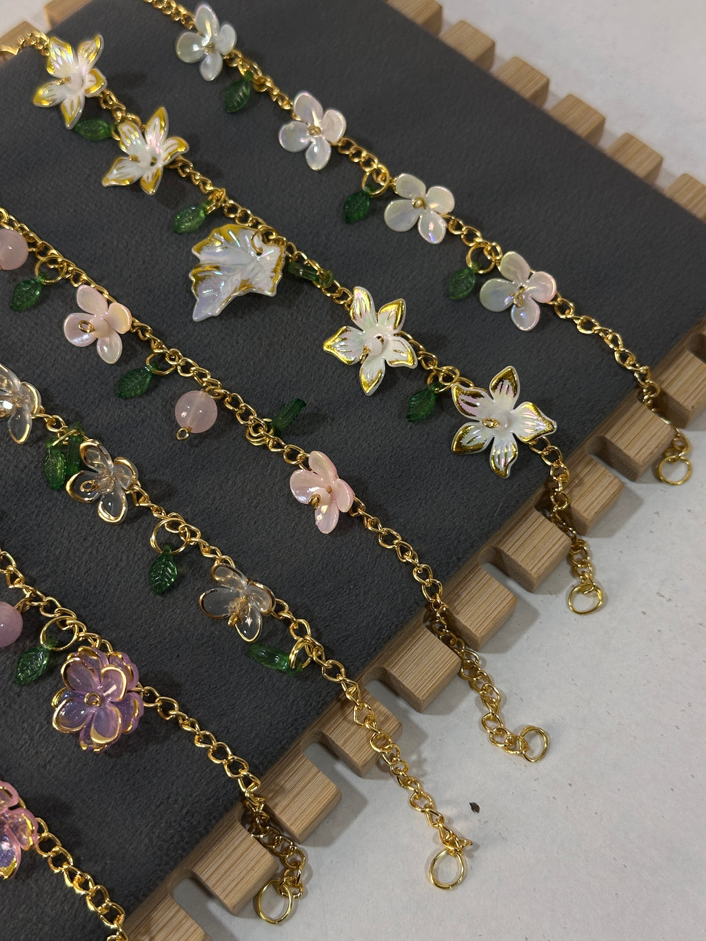 Flower bracelet