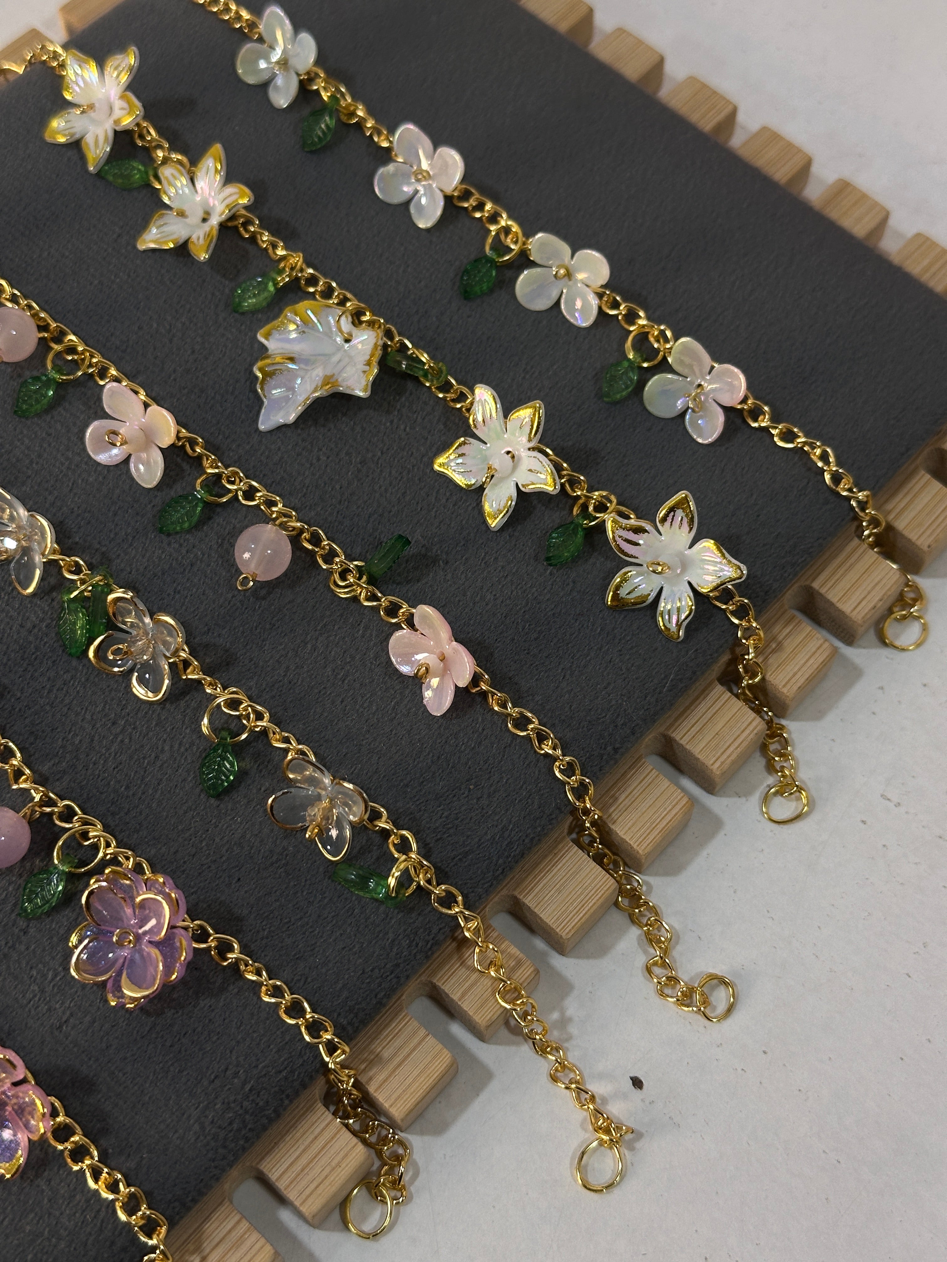 Flower bracelet