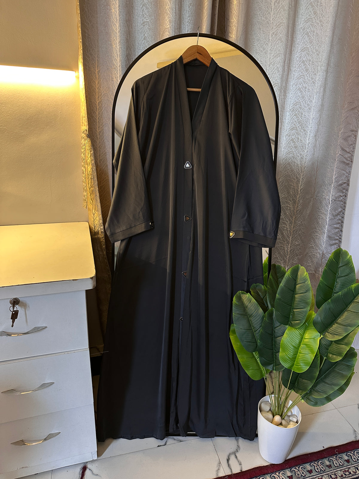 Front Button Abaya - Perfect For Daily Wear