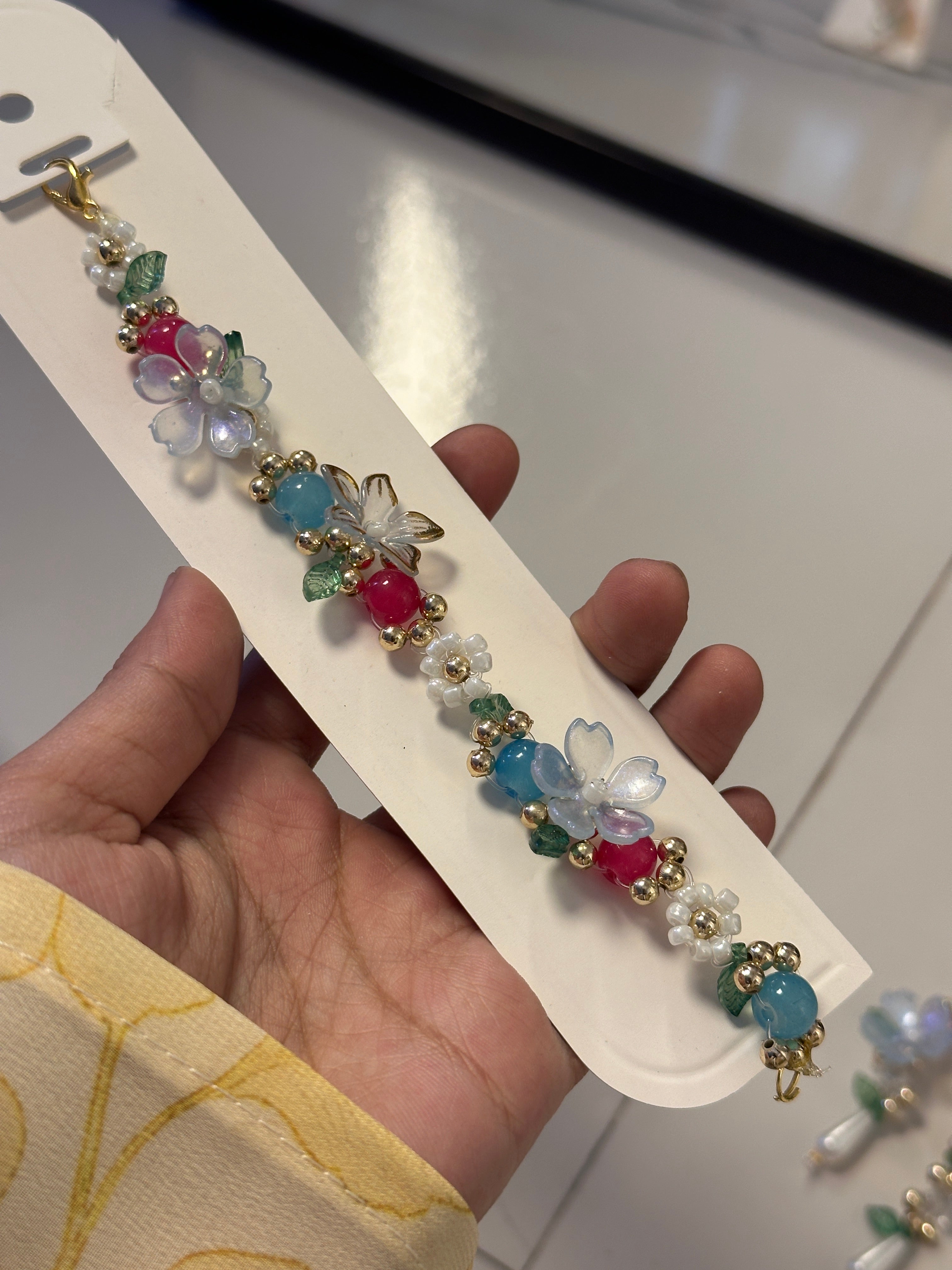 Multicoloured bracelet