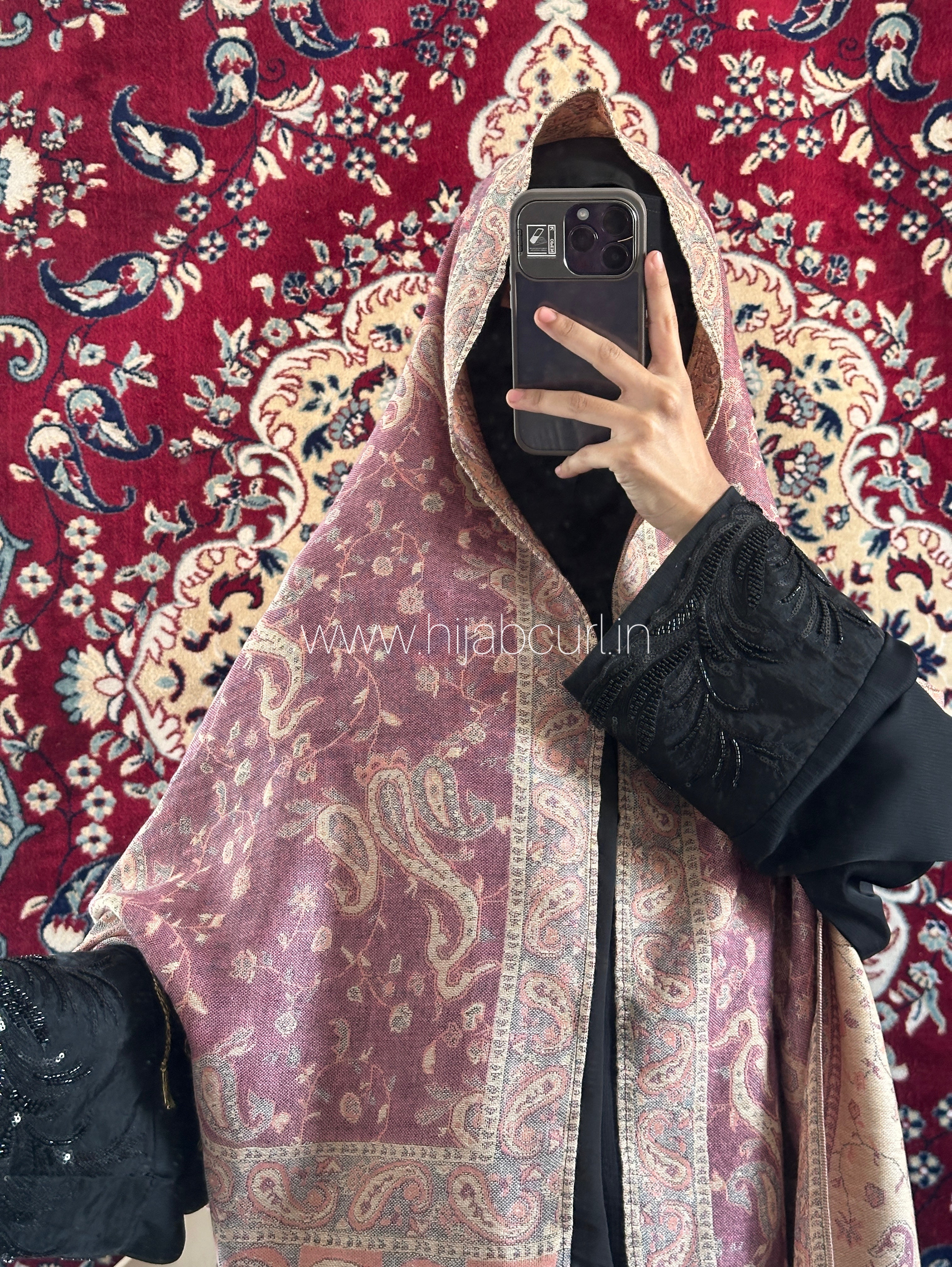 Luxury pashmina shawl