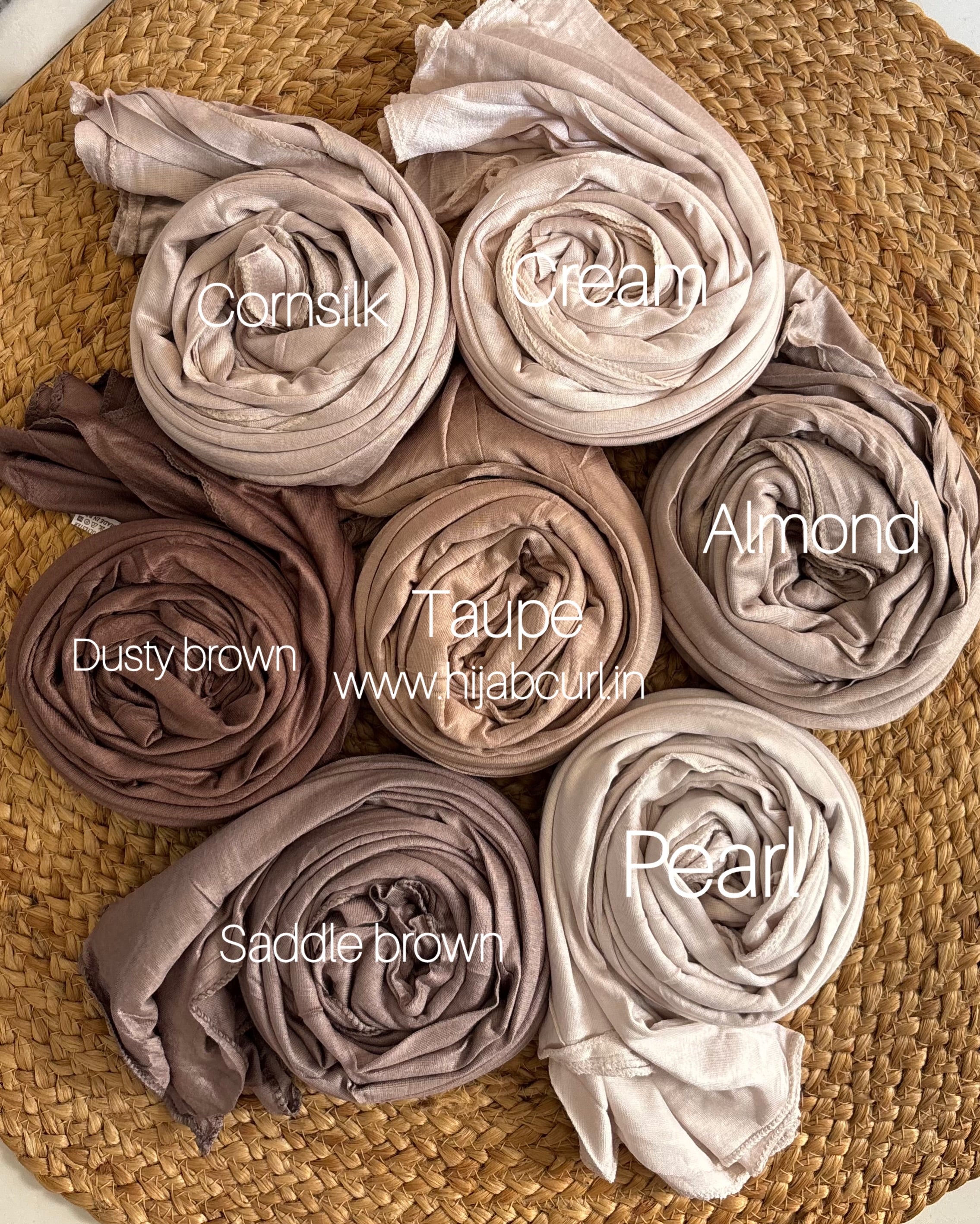 Jersey Hijab 2 Meter -  Imported Soft Fabric