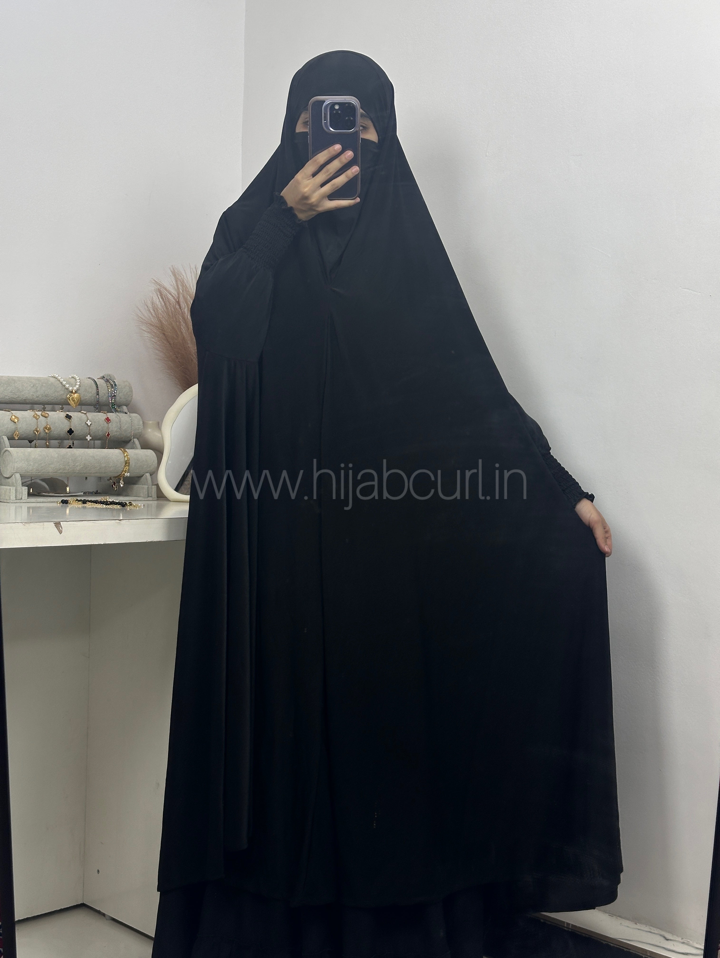 Sleeve Jilbab - 60 inches Length
