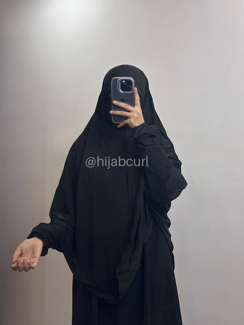 Sleeve Jilbab - 42 inches Length