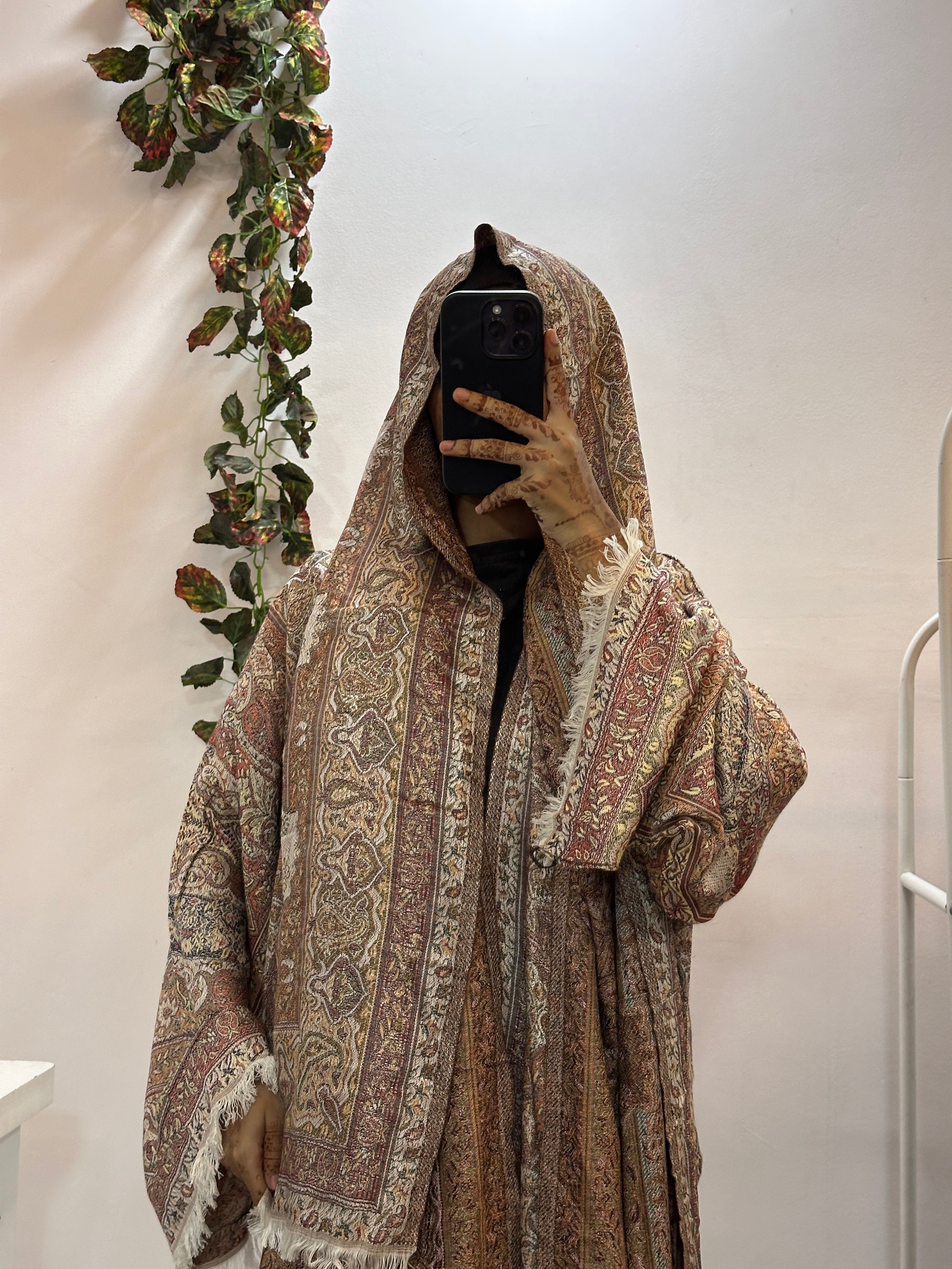 Pashmina Abaya With Shawl