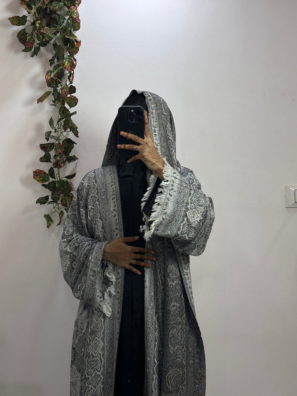 Pashmina Abaya With Shawl