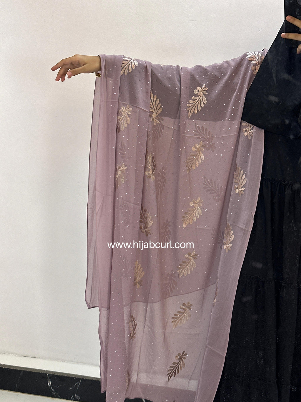 Premium Chiffon Embroidered Hijab