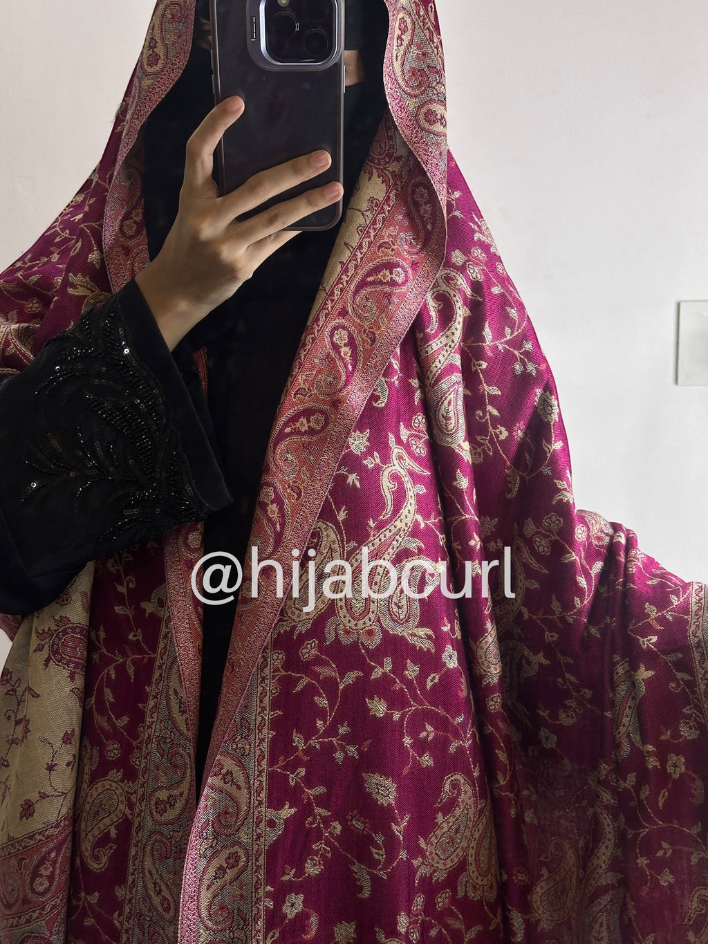 Luxury pashmina shawl