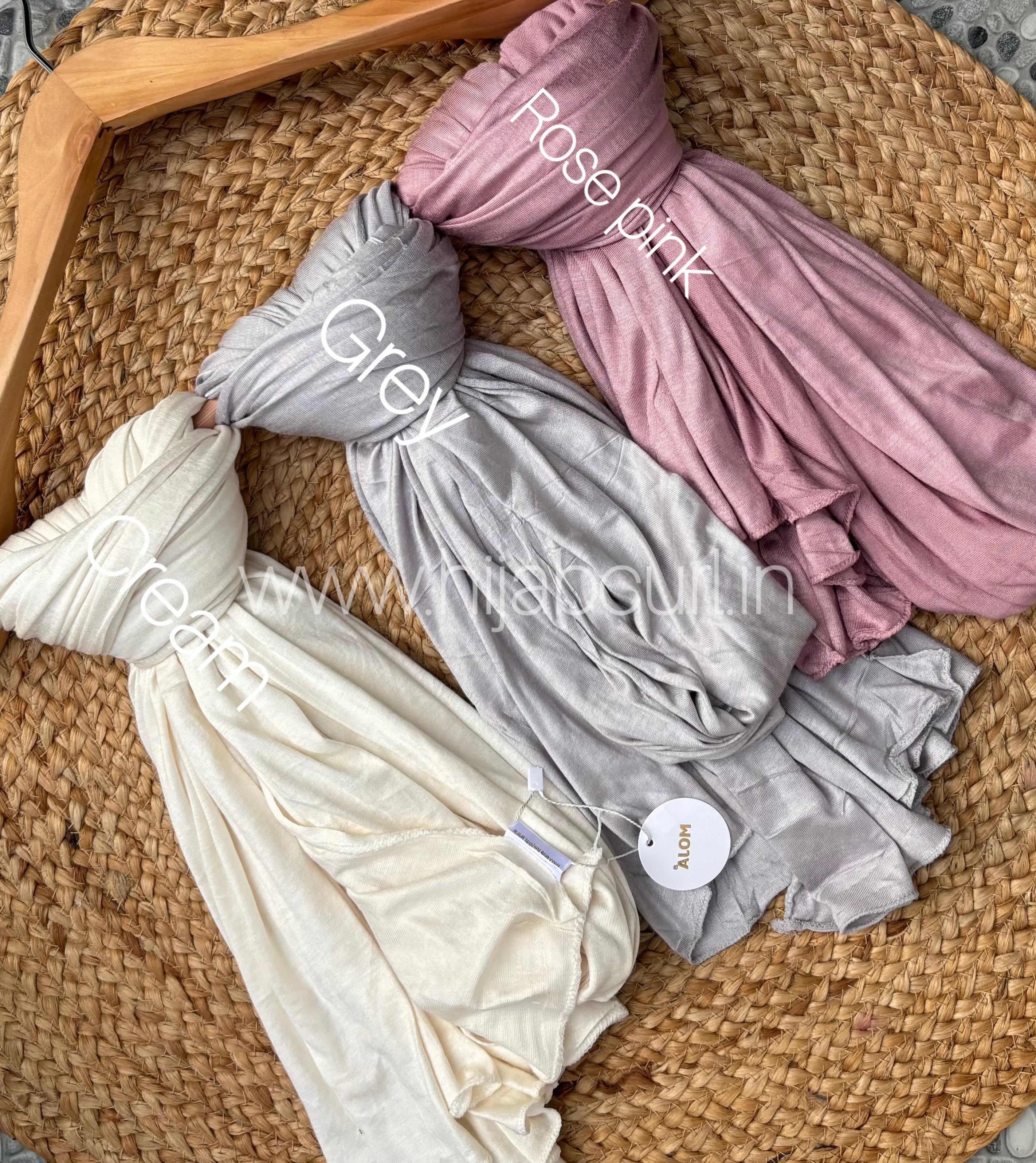 Moja Jersey Hijab - Solid Soft Fabric