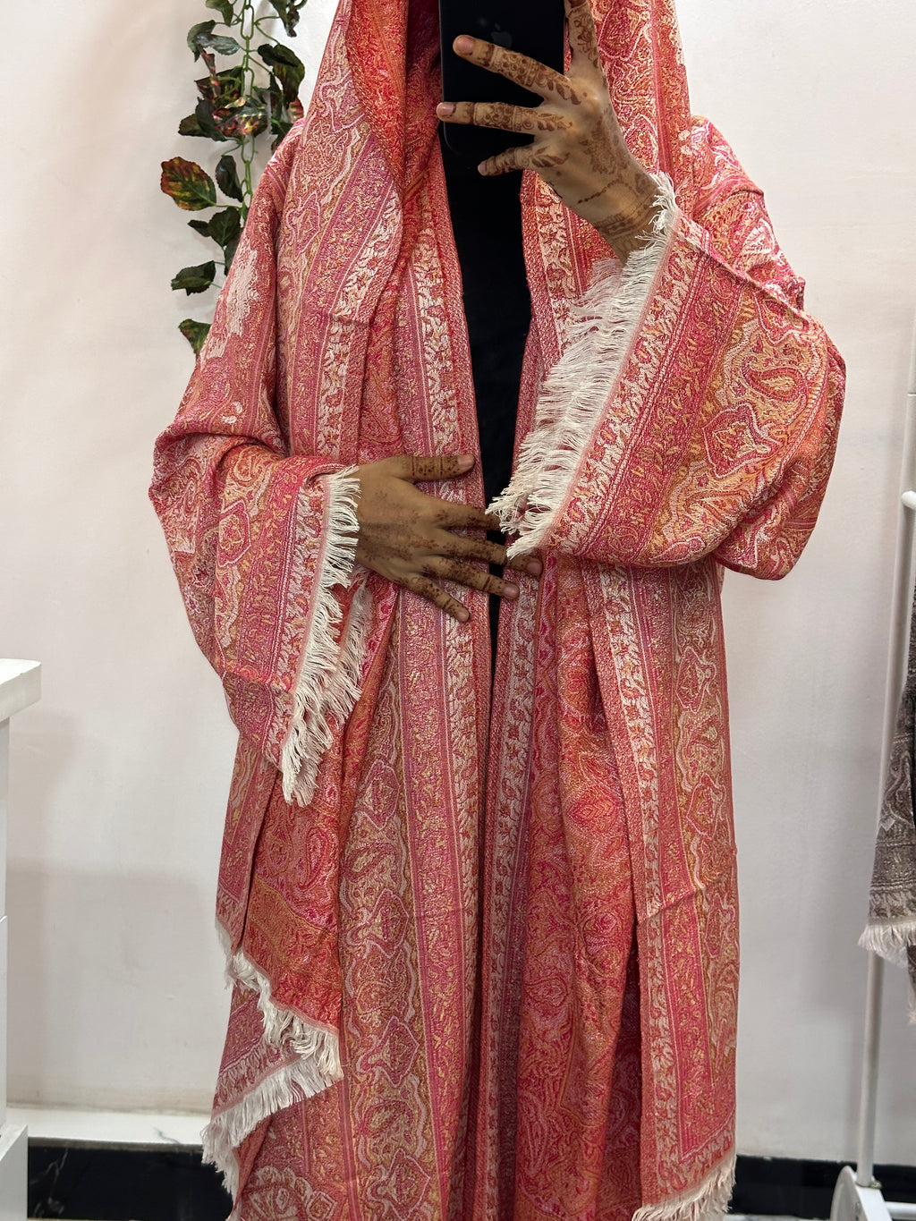 Pashmina Abaya With Shawl